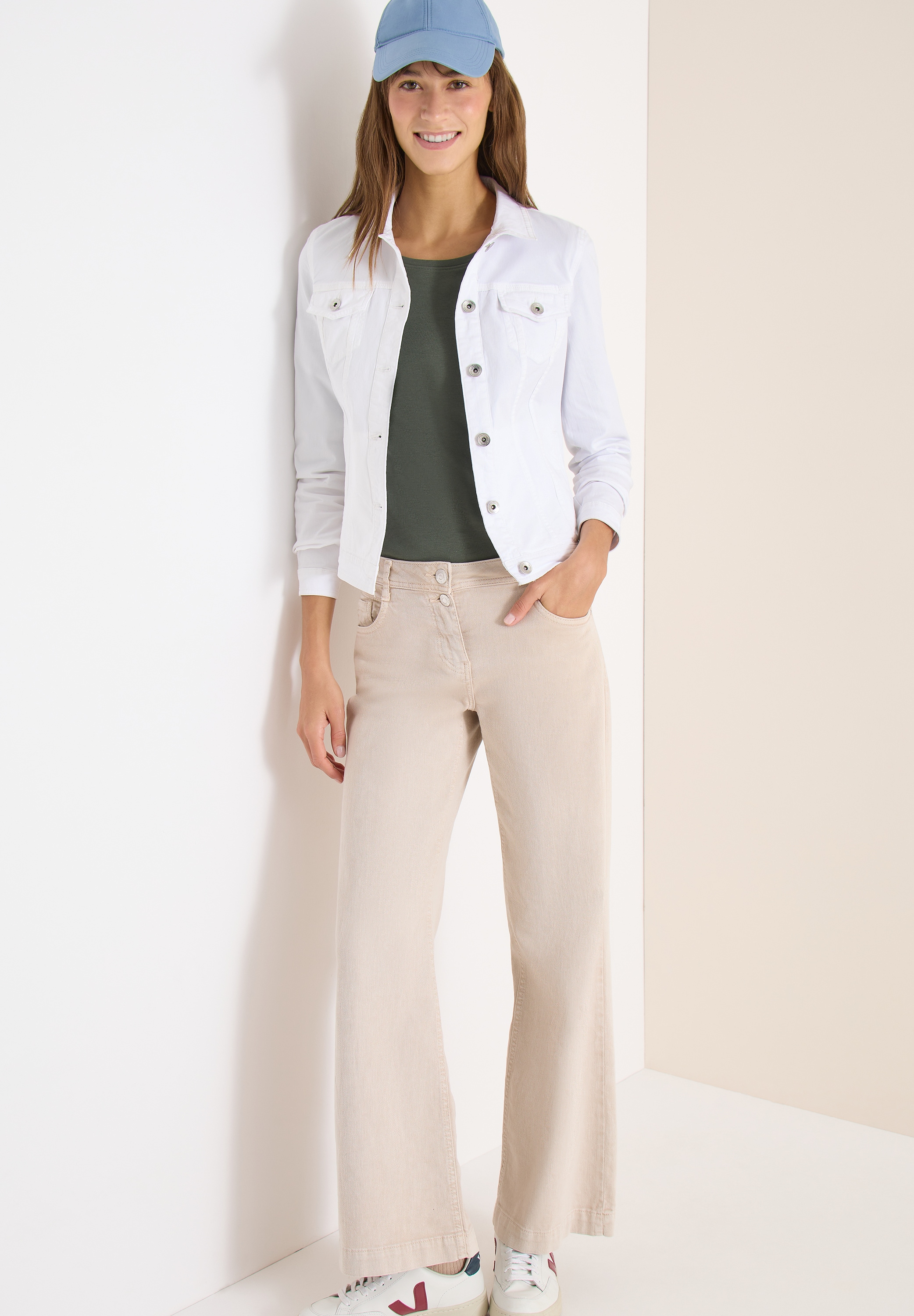 Cecil Jeansjacke mit Brust Taschen