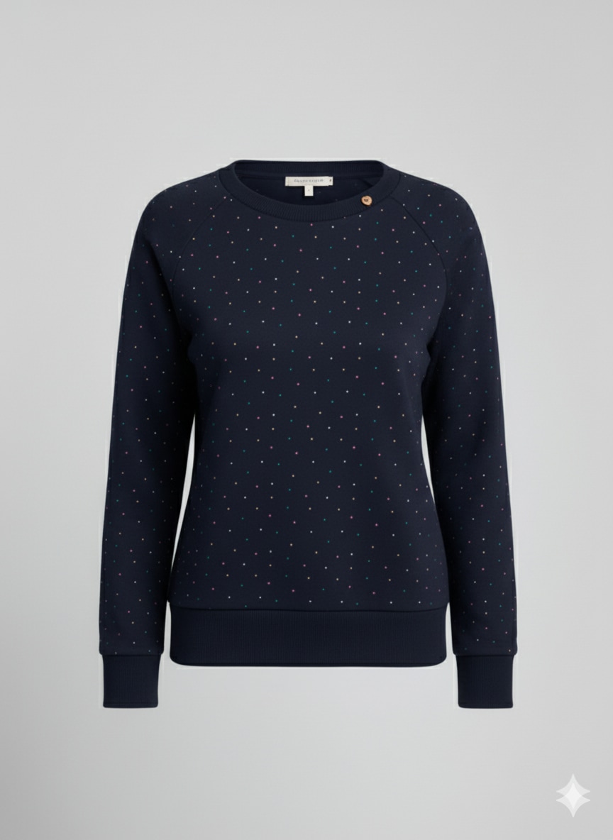 Ragwear Sweatshirt »JOHANKA MULTIDOTS O«