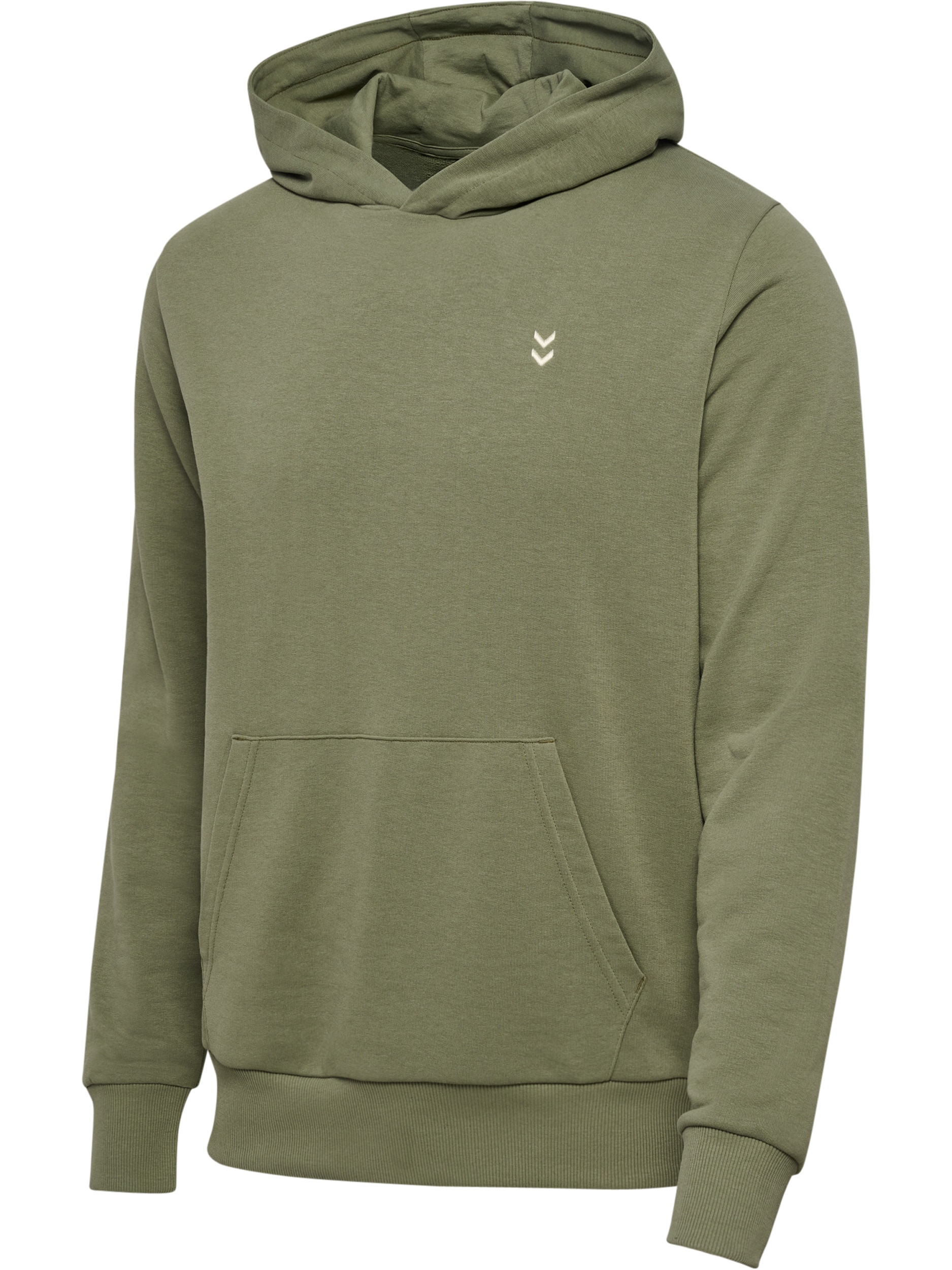 hummel Kapuzensweatshirt »HMLPULSE SWEAT HOODIE«, mit gesticktem Chevron-Logo, aus weichem Sweatstoff
