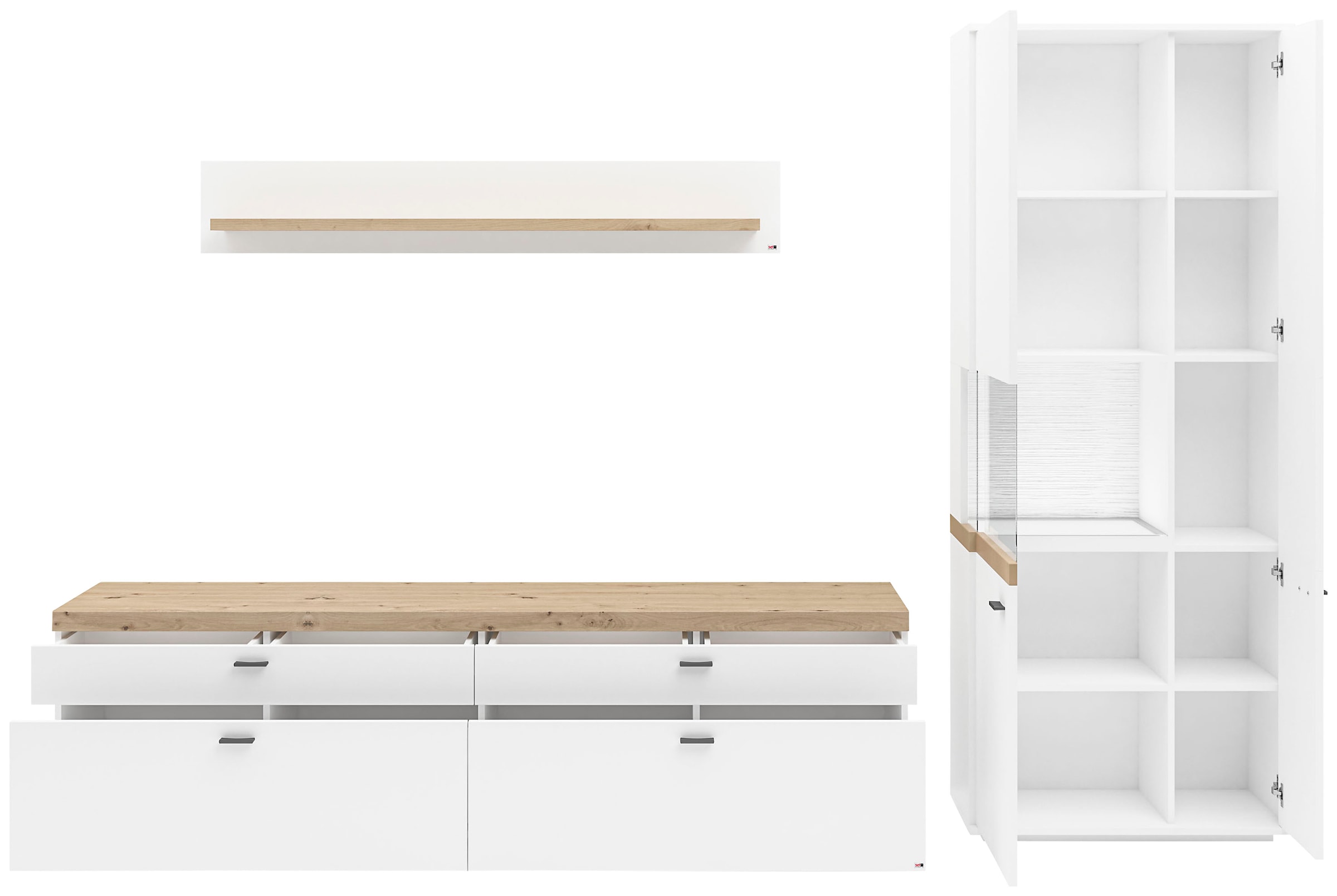 set one by Musterring Wohnwand »Lancaster«