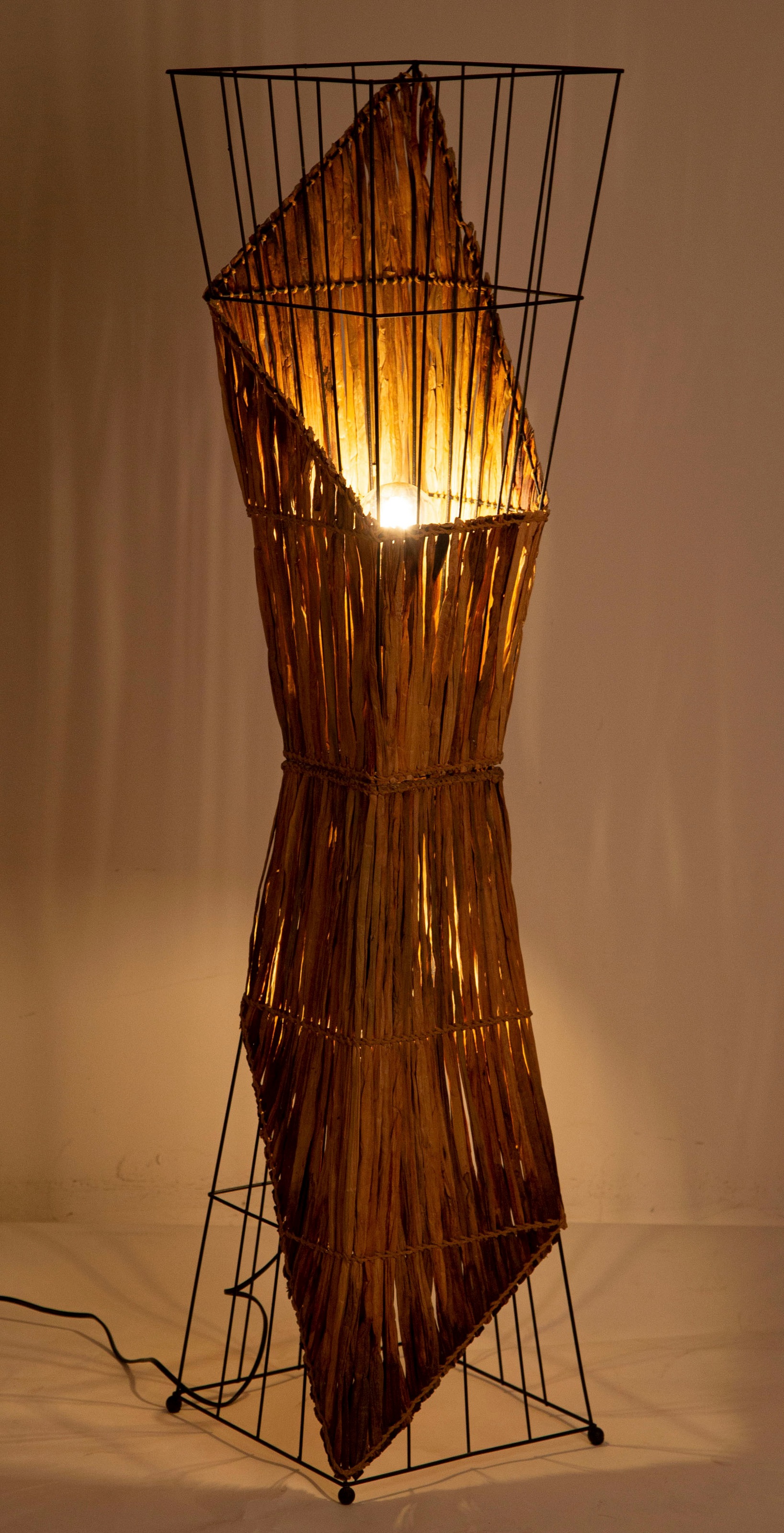 Nino Leuchten Stehlampe »RINCA«, 2 flammig-flammig, Fußschalter