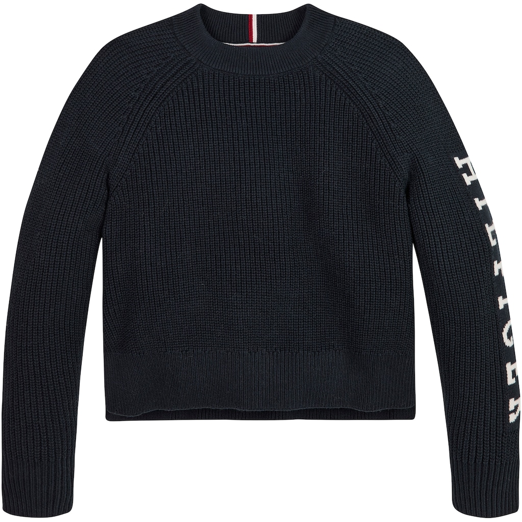 Tommy Hilfiger Strickpullover »MONOTYPE SWEATER«