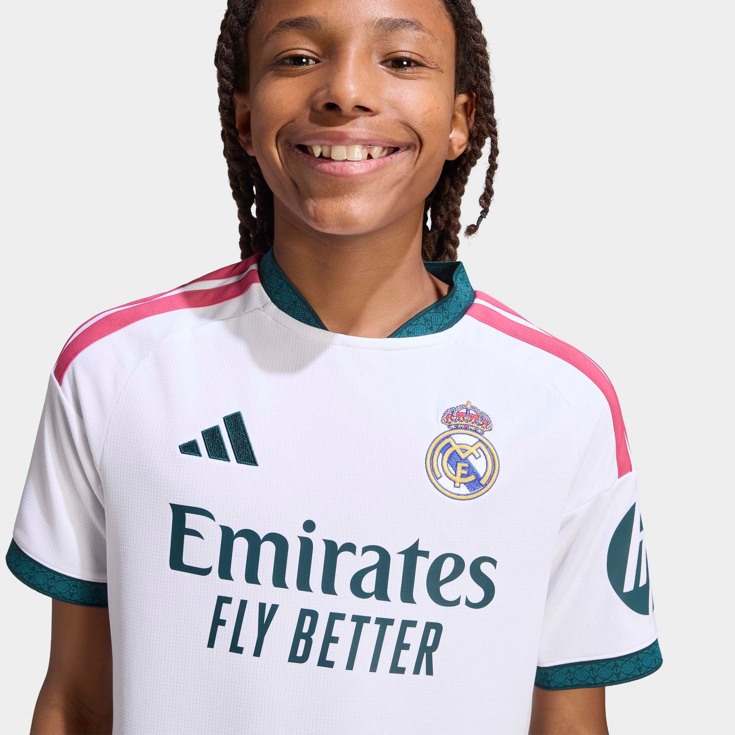 adidas Performance Fußballtrikot »REAL MADRID 26/27 KIDS HEIMTRIKOT« mit Rundhalsausschnitt, mit Climacool Technologie