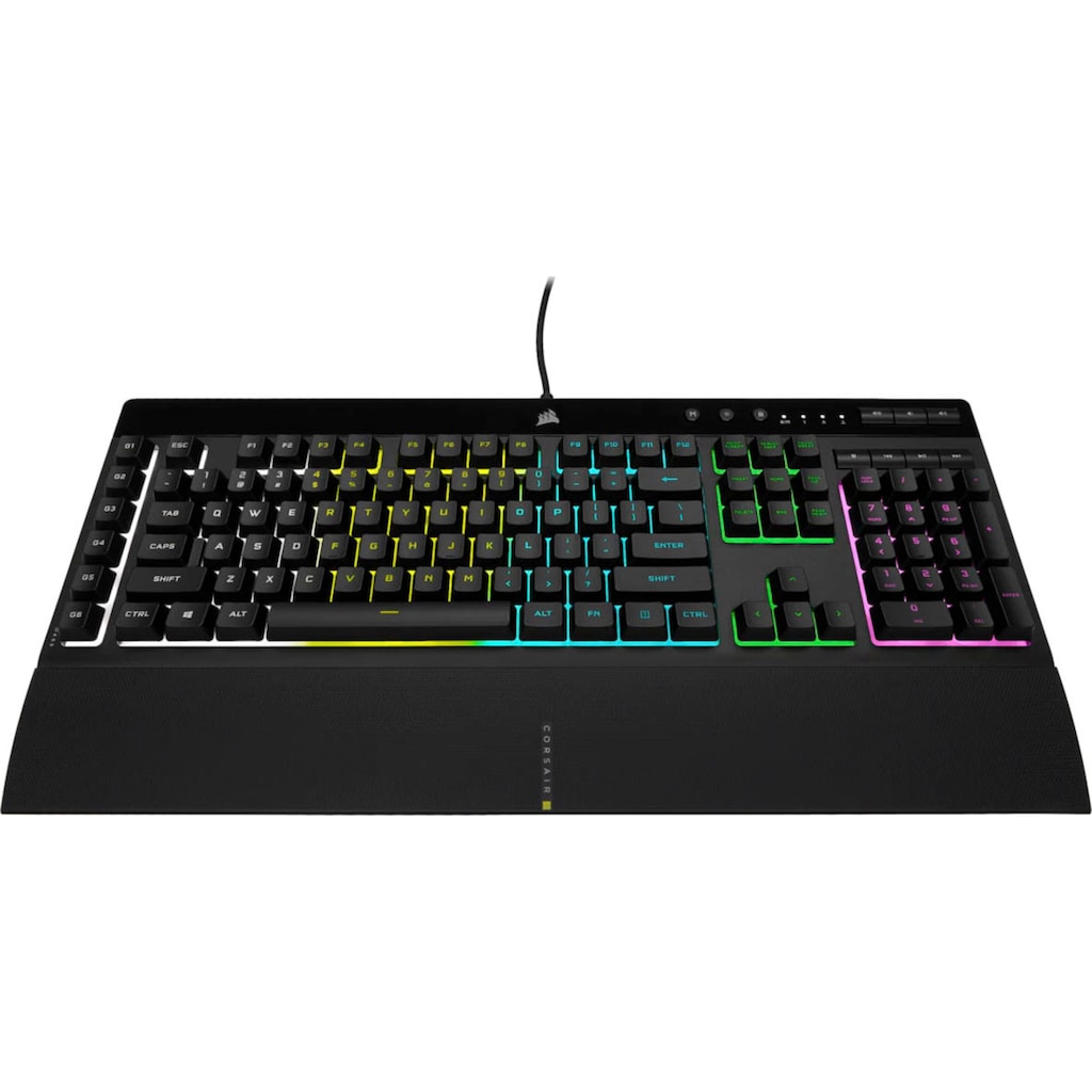 Corsair Gaming-Tastatur »K55 RGB PRO«, (Ziffernblock-USB-Anschluss-Fn-Tasten)