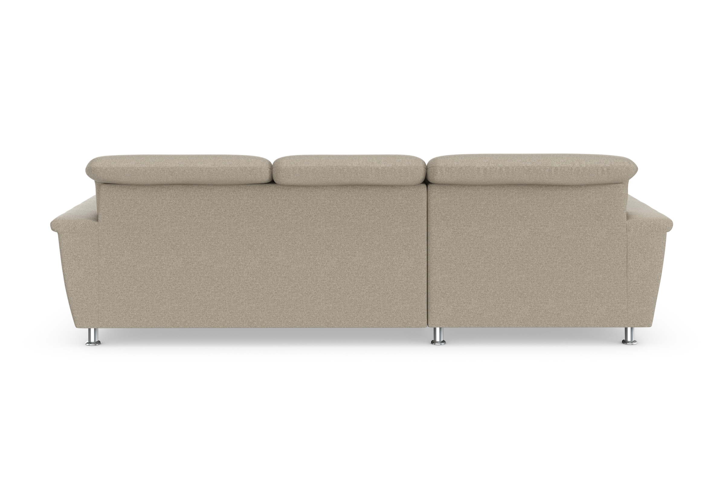 DOMO collection Ecksofa Franzi, wahlweise mit Bettfunktion, Bettkasten und Kopfteilverstellung