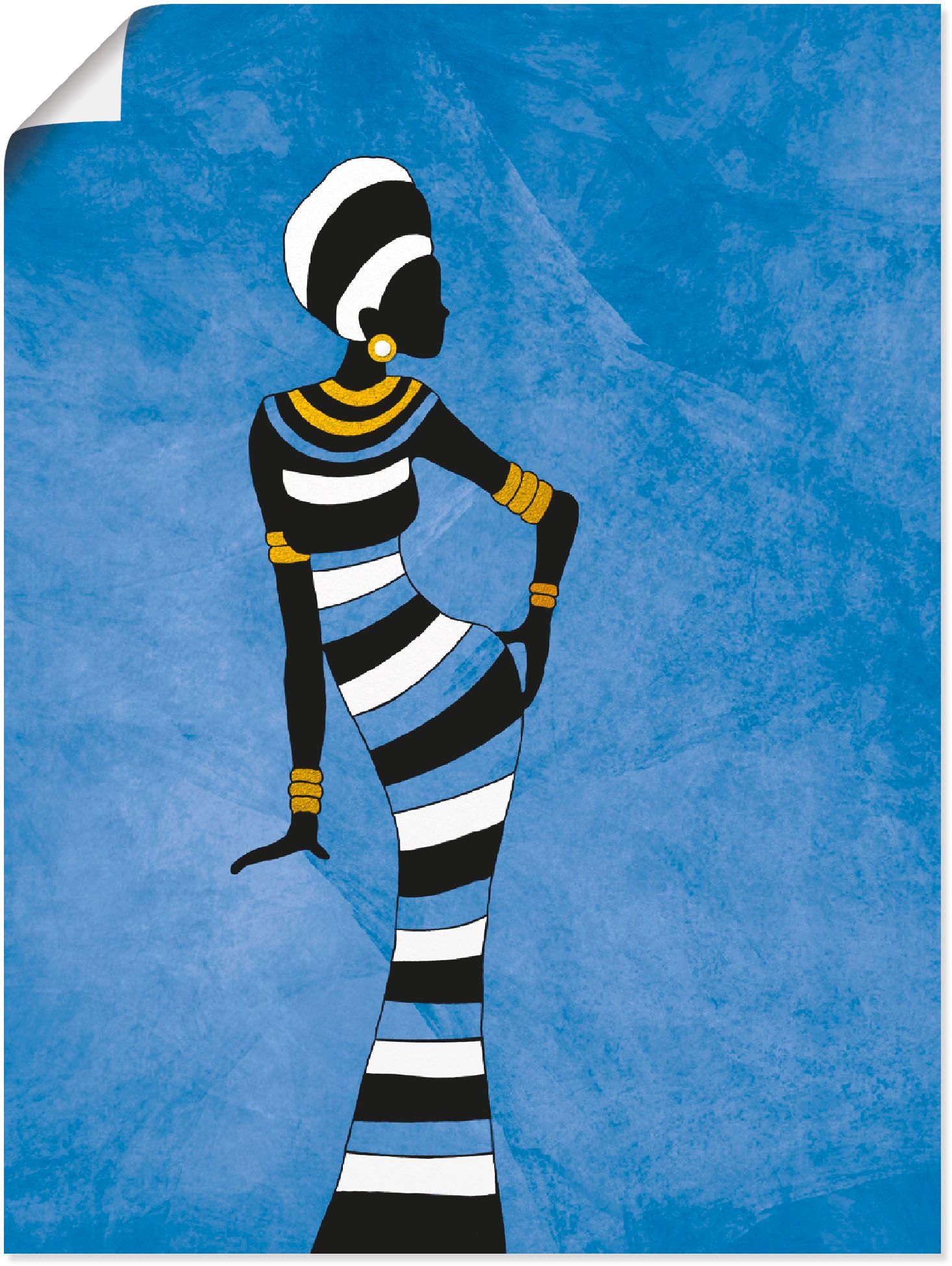 Artland Wandbild »Afrikanische Frau«, Frau, St.), (1 Poster in bei online OTTO Größen Leinwandbild, kaufen versch. oder Alubild, als Wandaufkleber