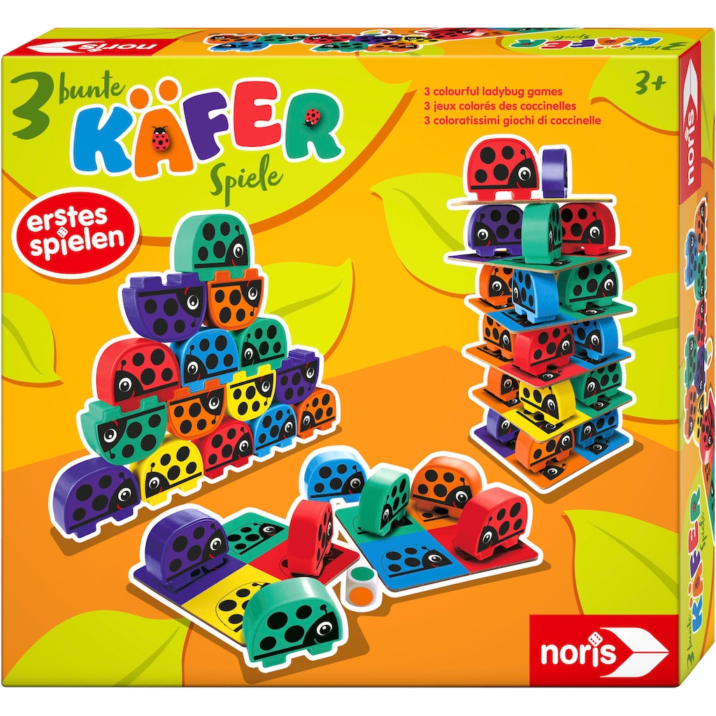 Noris Spiel »3 bunte Käferspiele«