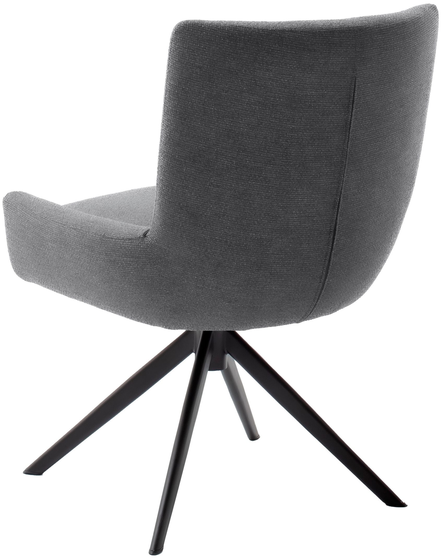 MCA furniture 4-Fußstuhl »WILSON Esszimmerstuhl, Armlehnstuhl, Polsterstuhl, modern«, (Set), 1 St., Flachgewebe, Stuhl, Armlehnenstuhl, drehbar, Taschenfederkern, belastbar 160 kg,XXL