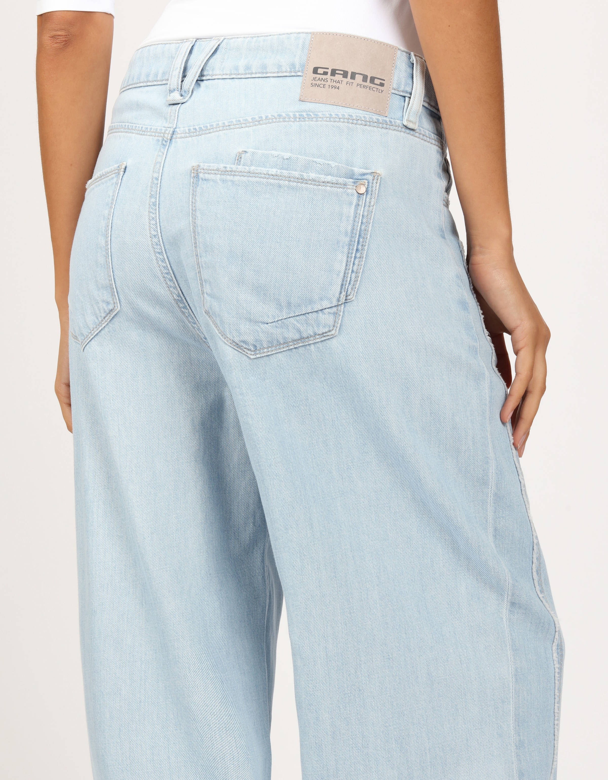 GANG Loose-fit-Jeans »94FANNY«, mit aufwändiger Schnittführung
