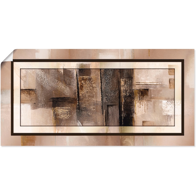 Artland Wandbild »Quadrate - abstrakt 1«, Muster, (1 St.), als Alubild,  Outdoorbild, Leinwandbild, Poster in verschied. Größen kaufen im OTTO  Online Shop