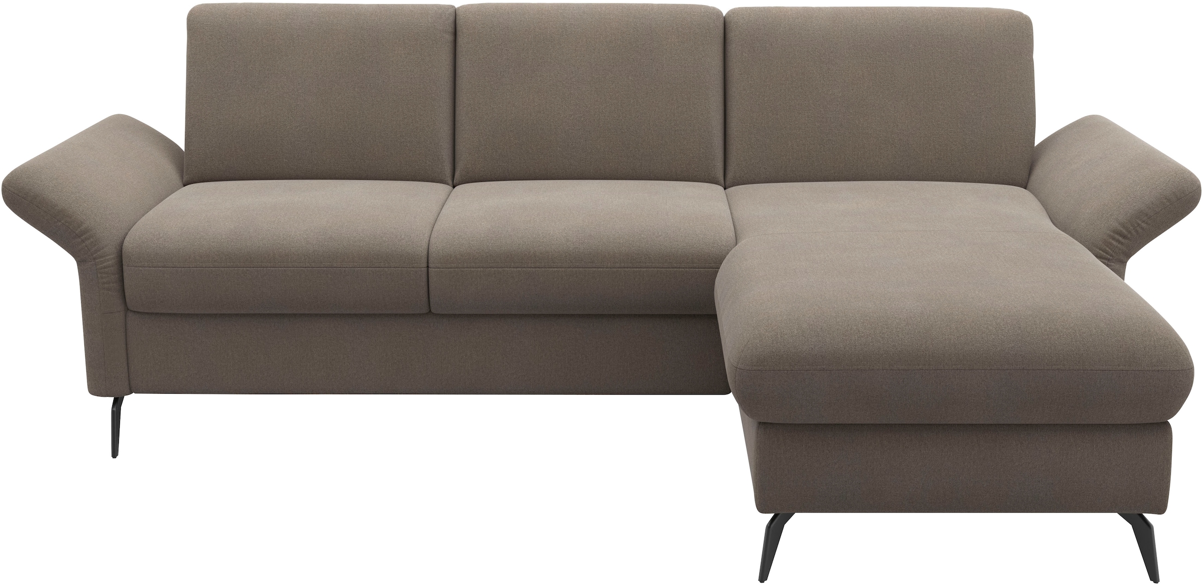 Home affaire Ecksofa »Rochelle«, wahlweise mit Bettfunktion, Bettkasten und Armteilverstellung