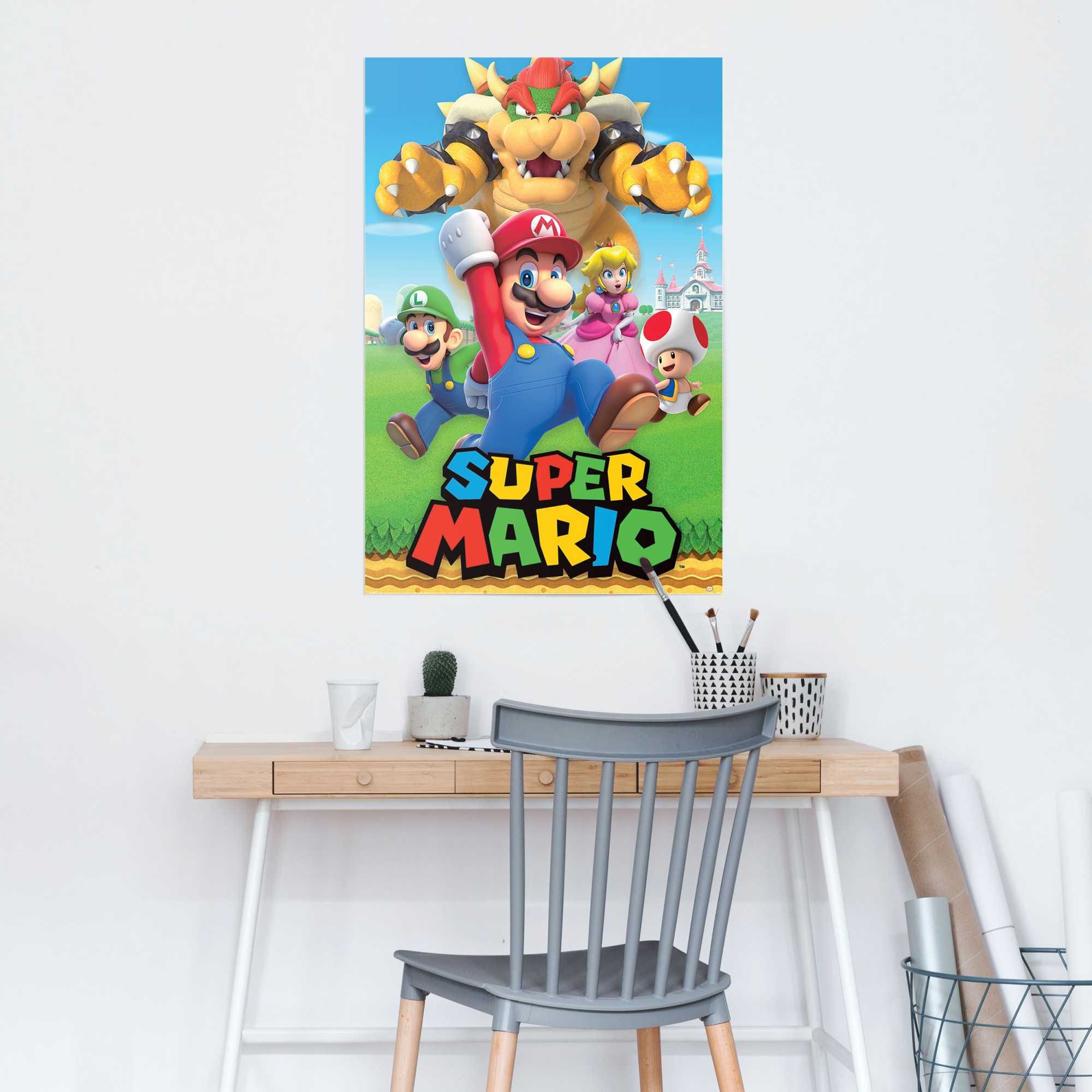 Reinders! Poster »Super Mario - Karakter Montage«