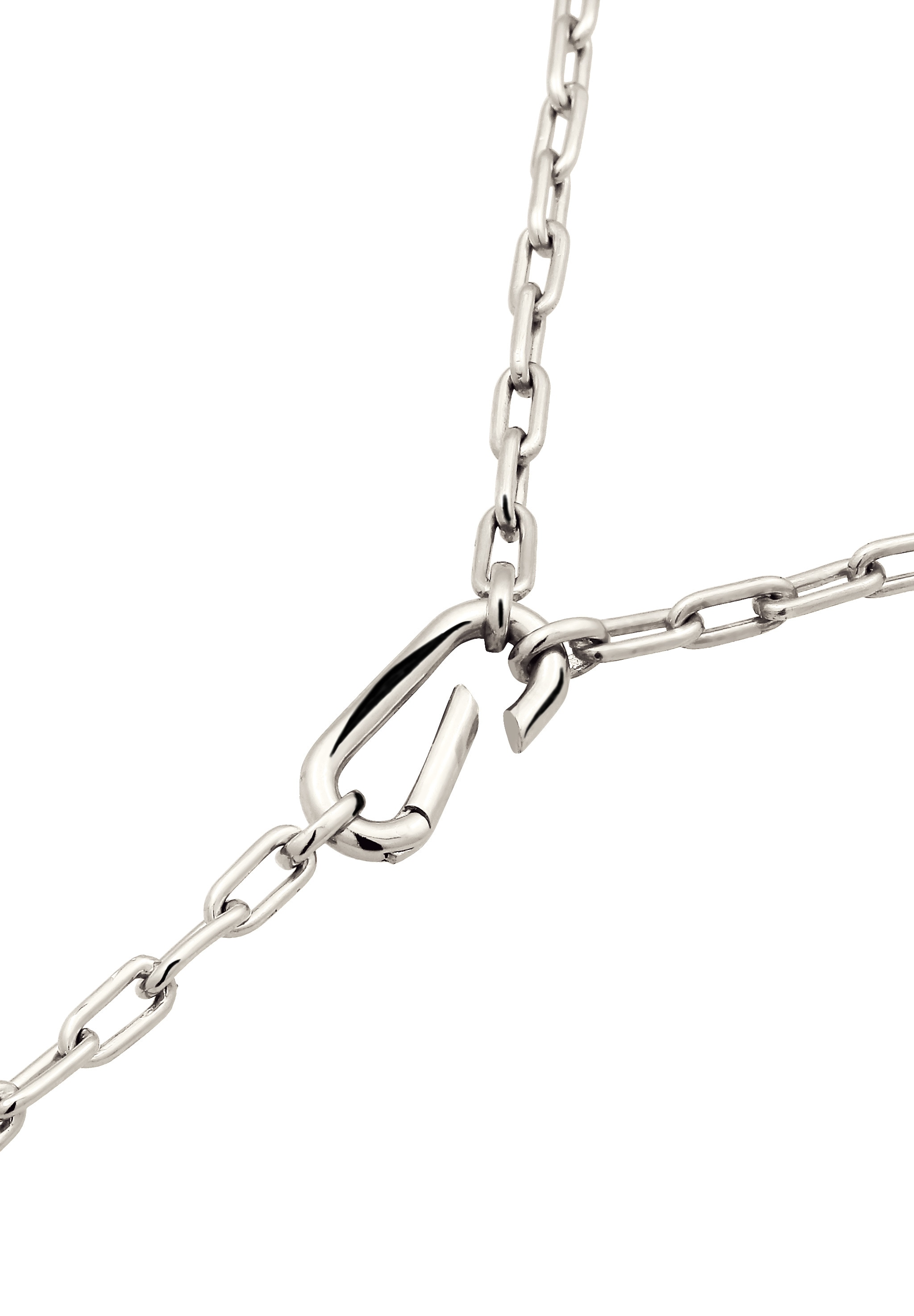Elli Y-Kette »Halskette Gliederkette Y 925 Sterling Silber«