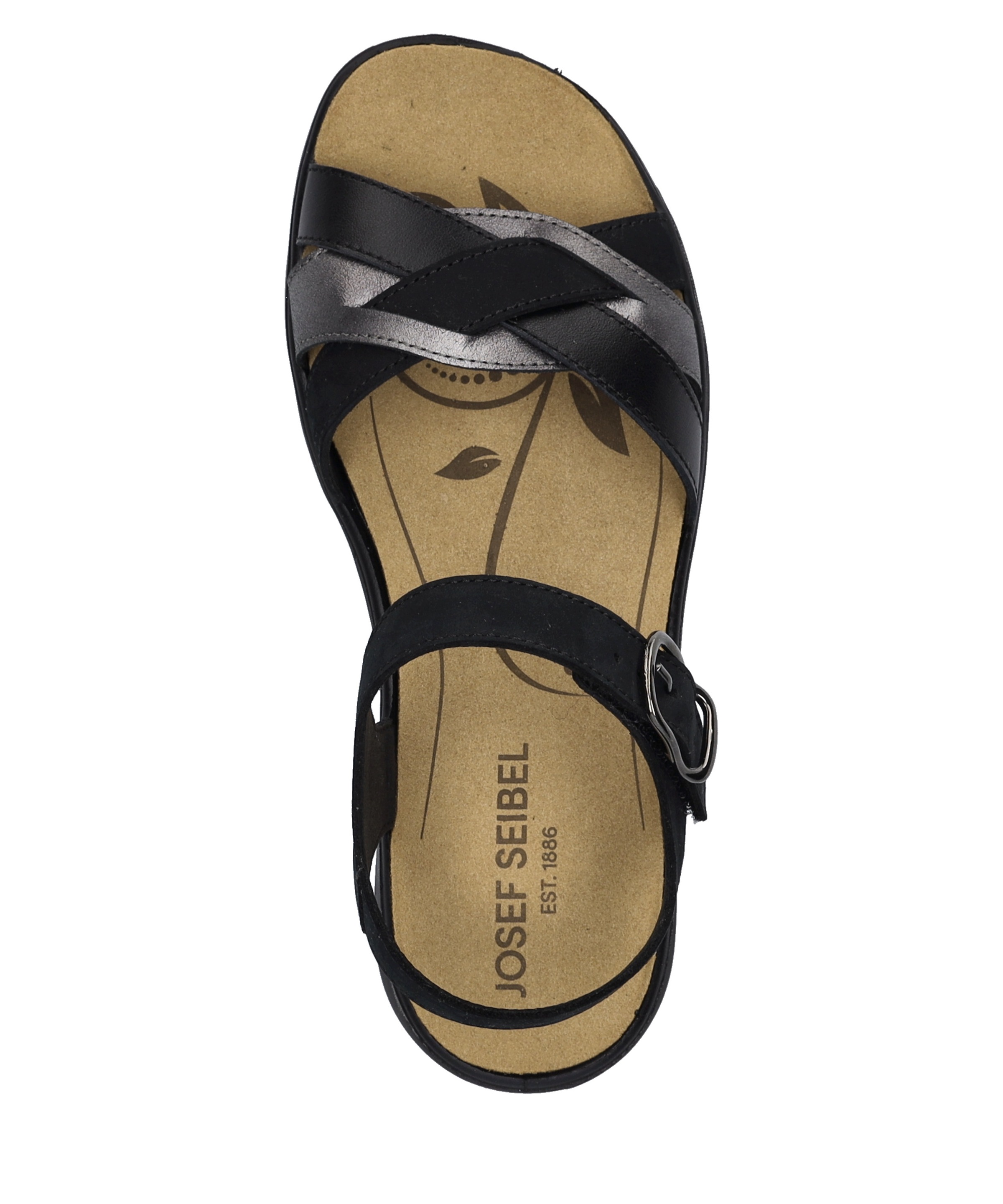 Josef Seibel Sandale »Ibiza 16, schwarz-kombi«