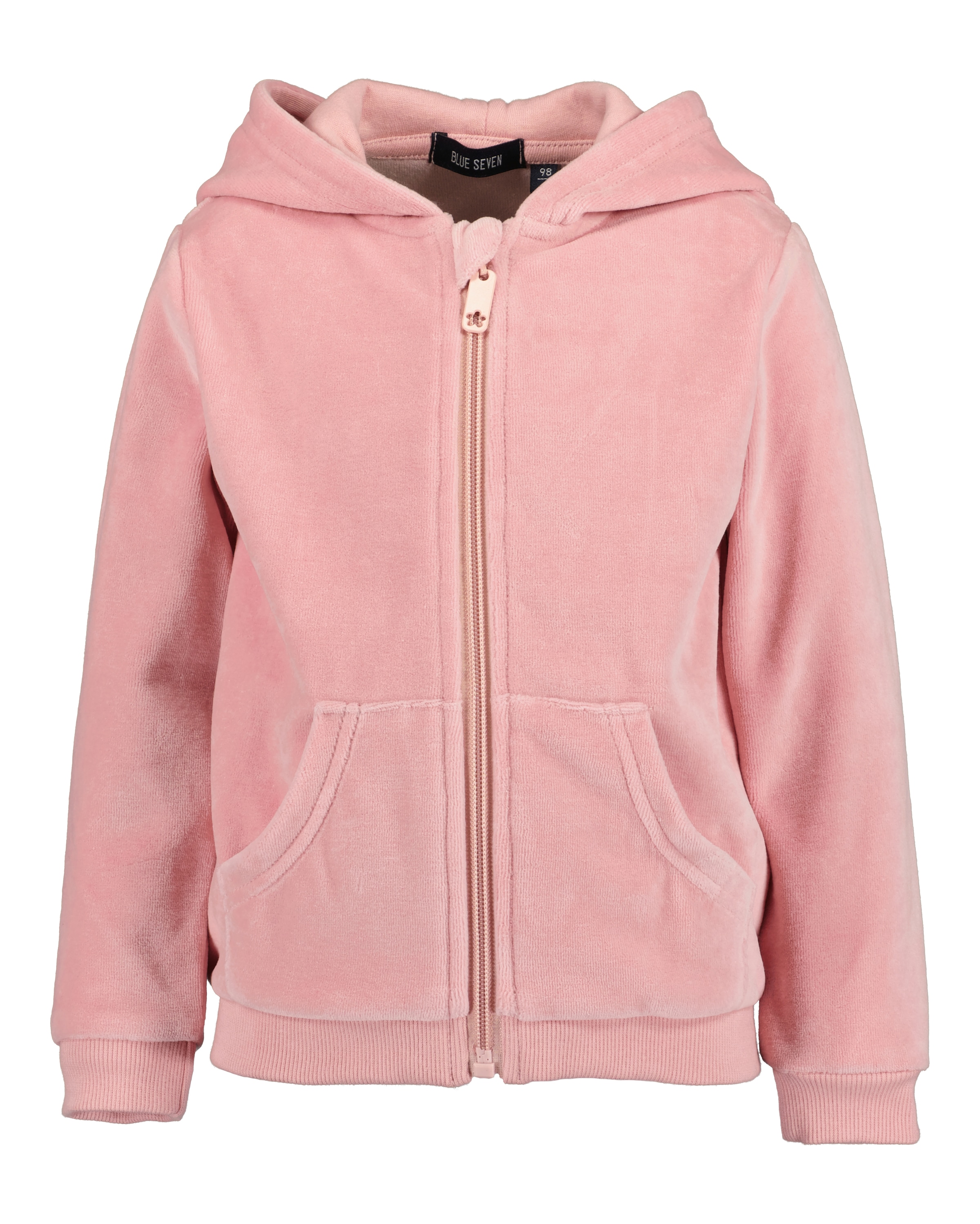 Sweatjacke »Blue Seven Mädchen Nicki-Jacke SOFT FLOWER«