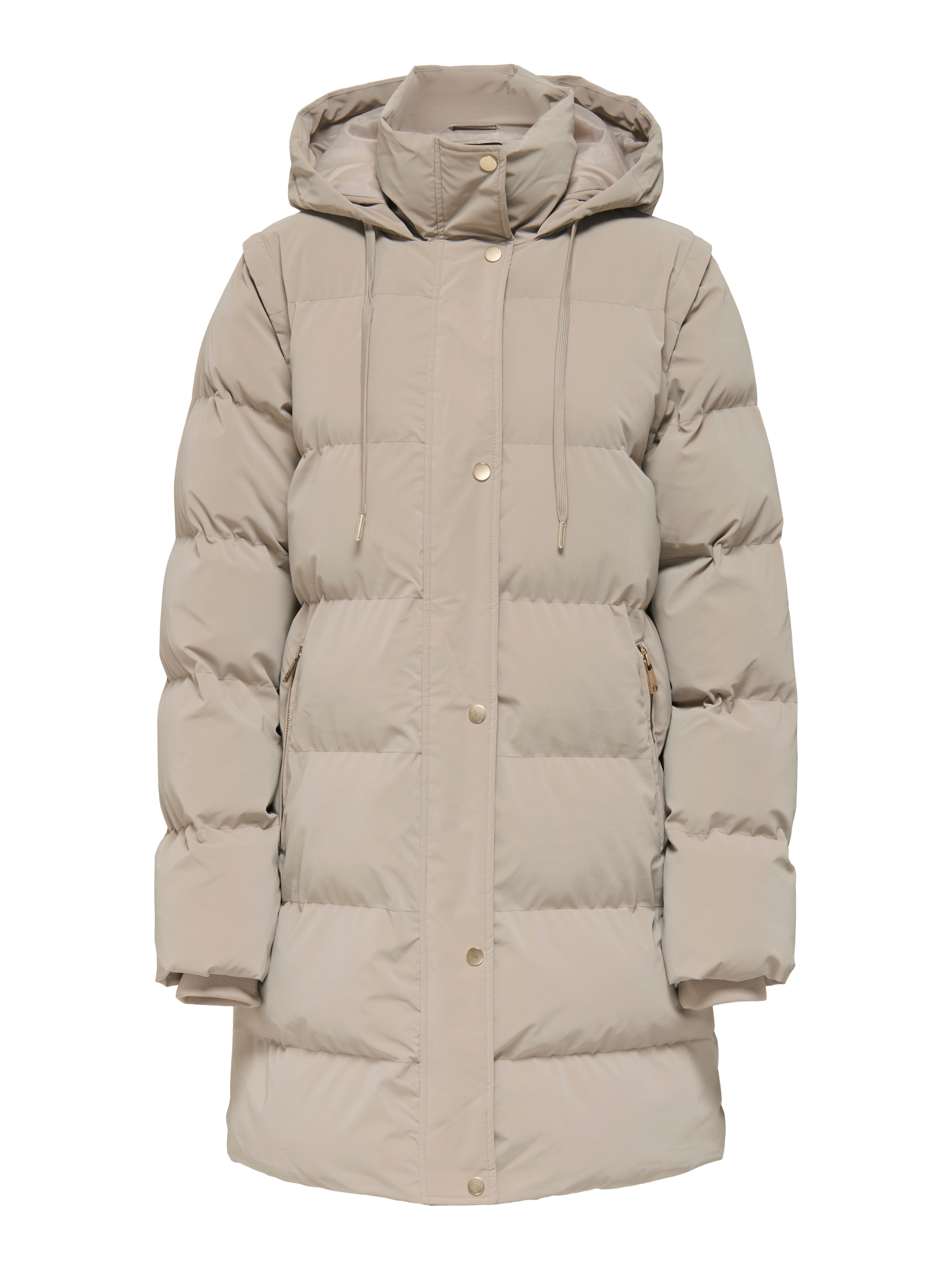 ONLY Steppmantel »ONLDIXIE LIFE 2IN1 PUFFER COAT CC OTW« Kunstfaser,