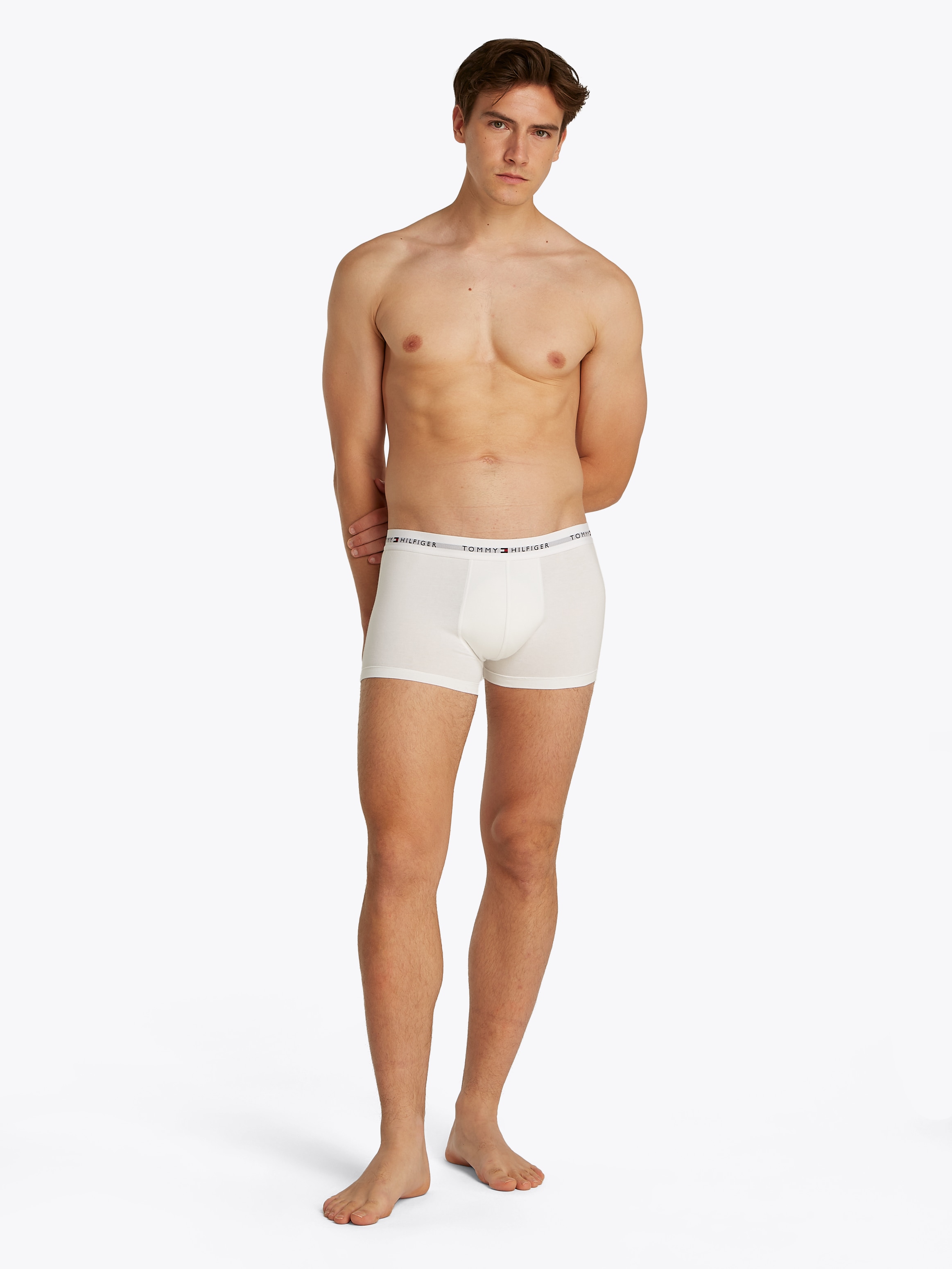 Tommy Hilfiger Underwear Trunk »3P TRUNK DTM«, (Packung, 3 St., 3er), mit Logobund