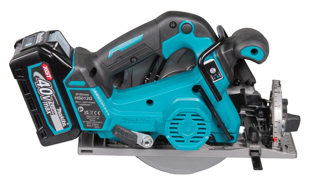 Makita Akku-Handkreissäge »»HS012GZ««, (40V max., 57 mm, 5.200 min -1), ohne Akku, ohne Ladegerät