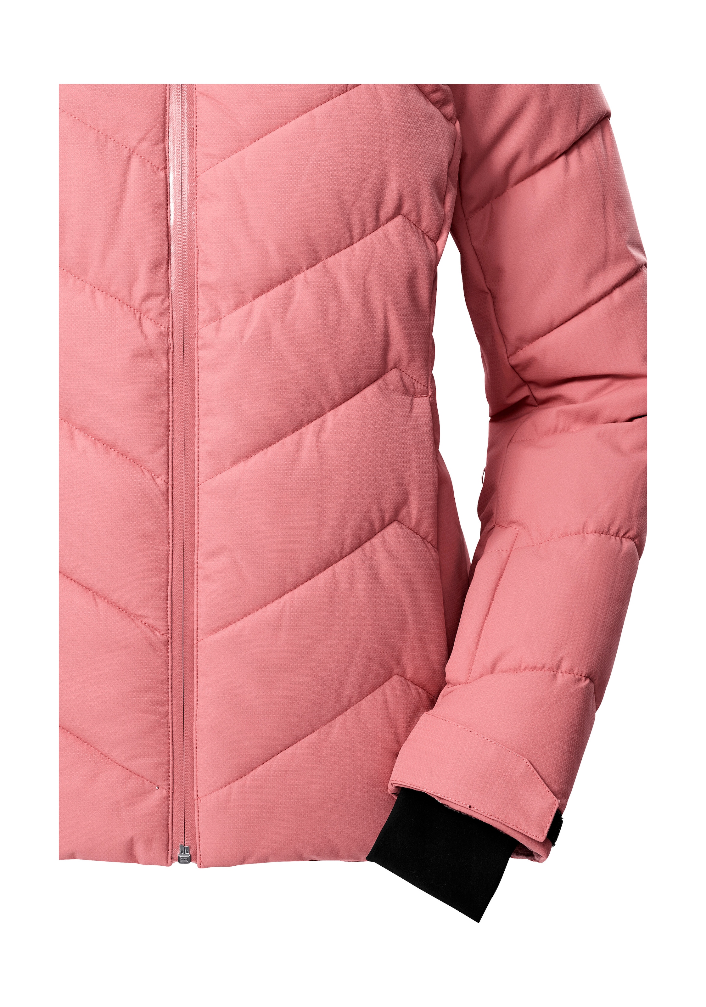 Killtec Skijacke »KSW 31 WMN SKI QLTD JCKT« Winddichte, wasserabweisende Skijacke mit Daunenoptik und Schneefang