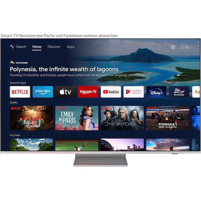 Philips LED-Fernseher »65PUS8807/12«, 164 cm/65 Zoll, 4K Ultra HD, Android  TV-Smart-TV-Google TV bei OTTO
