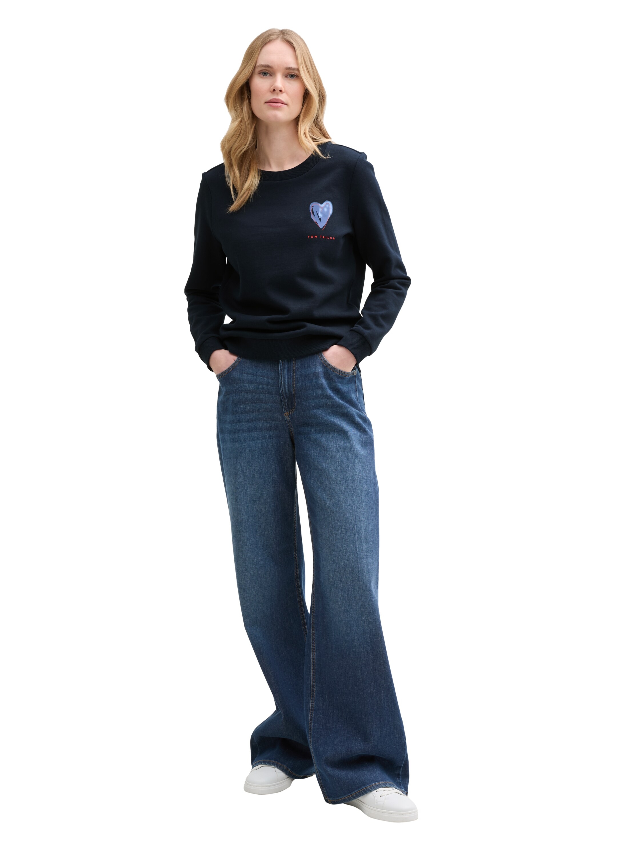 TOM TAILOR Sweatshirt, mit Frontprint