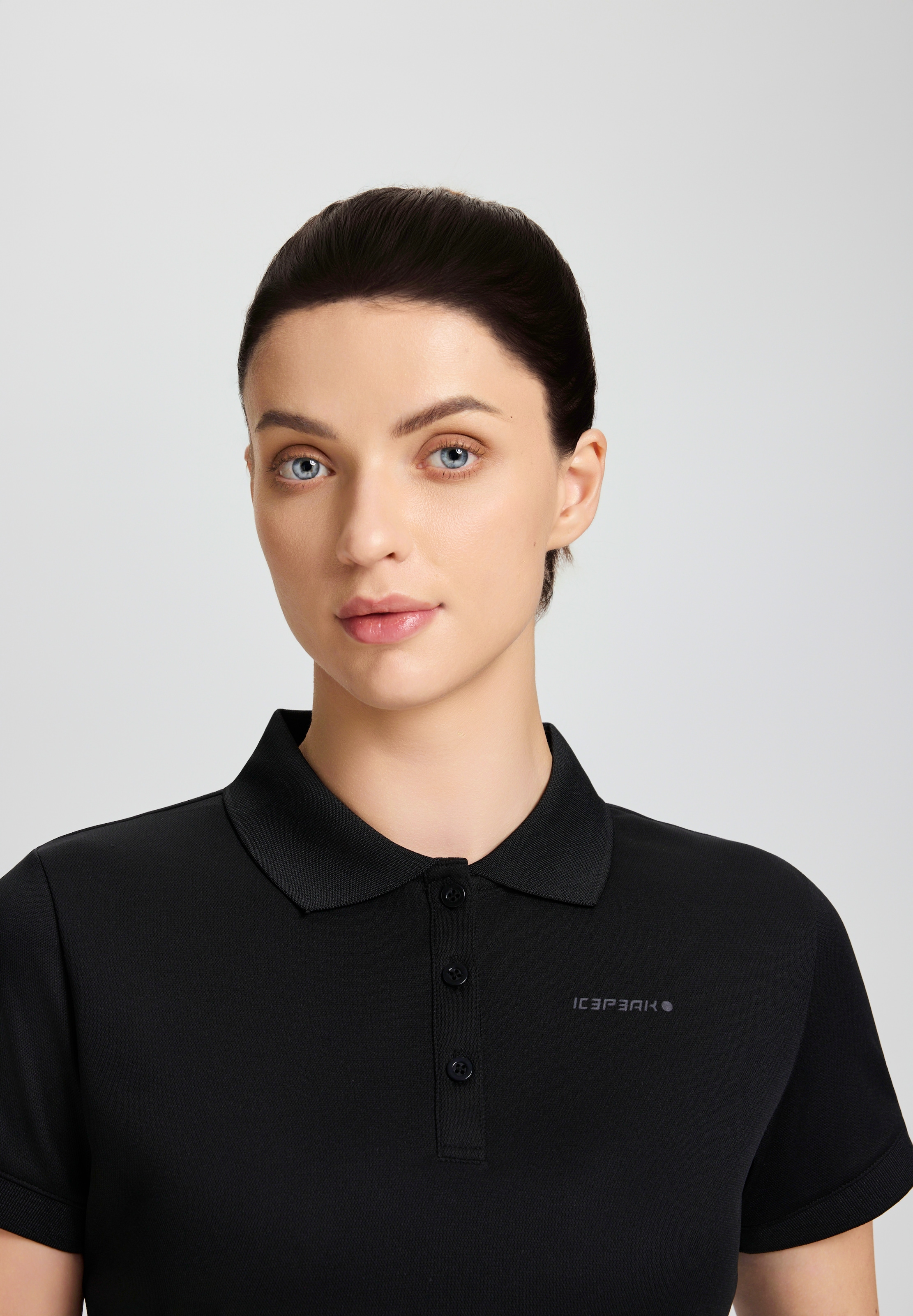 Icepeak Poloshirt »BAYARD« sportlicher Stil, aus Polyester, schnelltrocknend, pflegeleicht