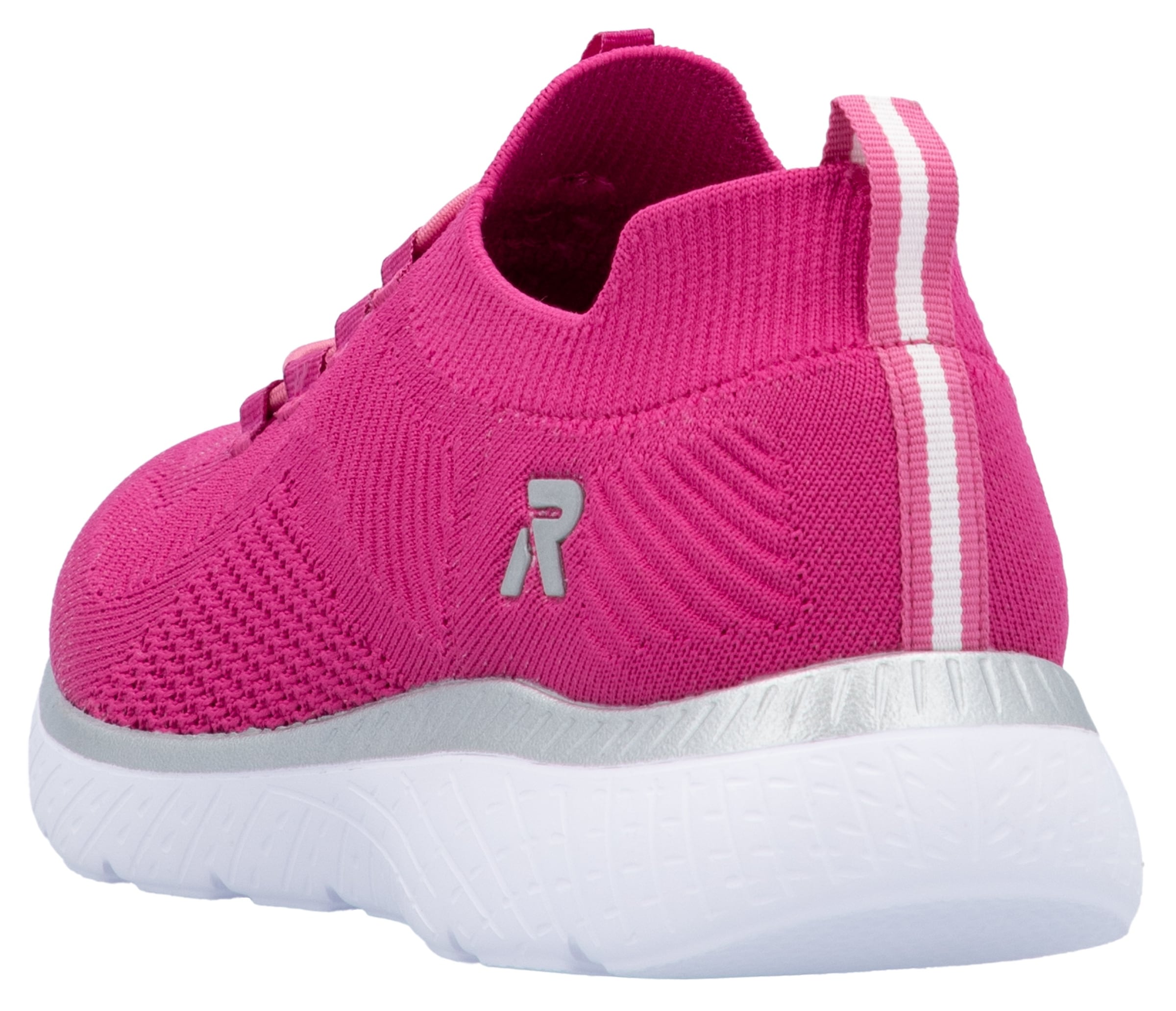 RIEKER Sport Slip-On Sneaker, Slipper, Freizeitschuh, Schlupfschuh mit Elastik-Einstieg