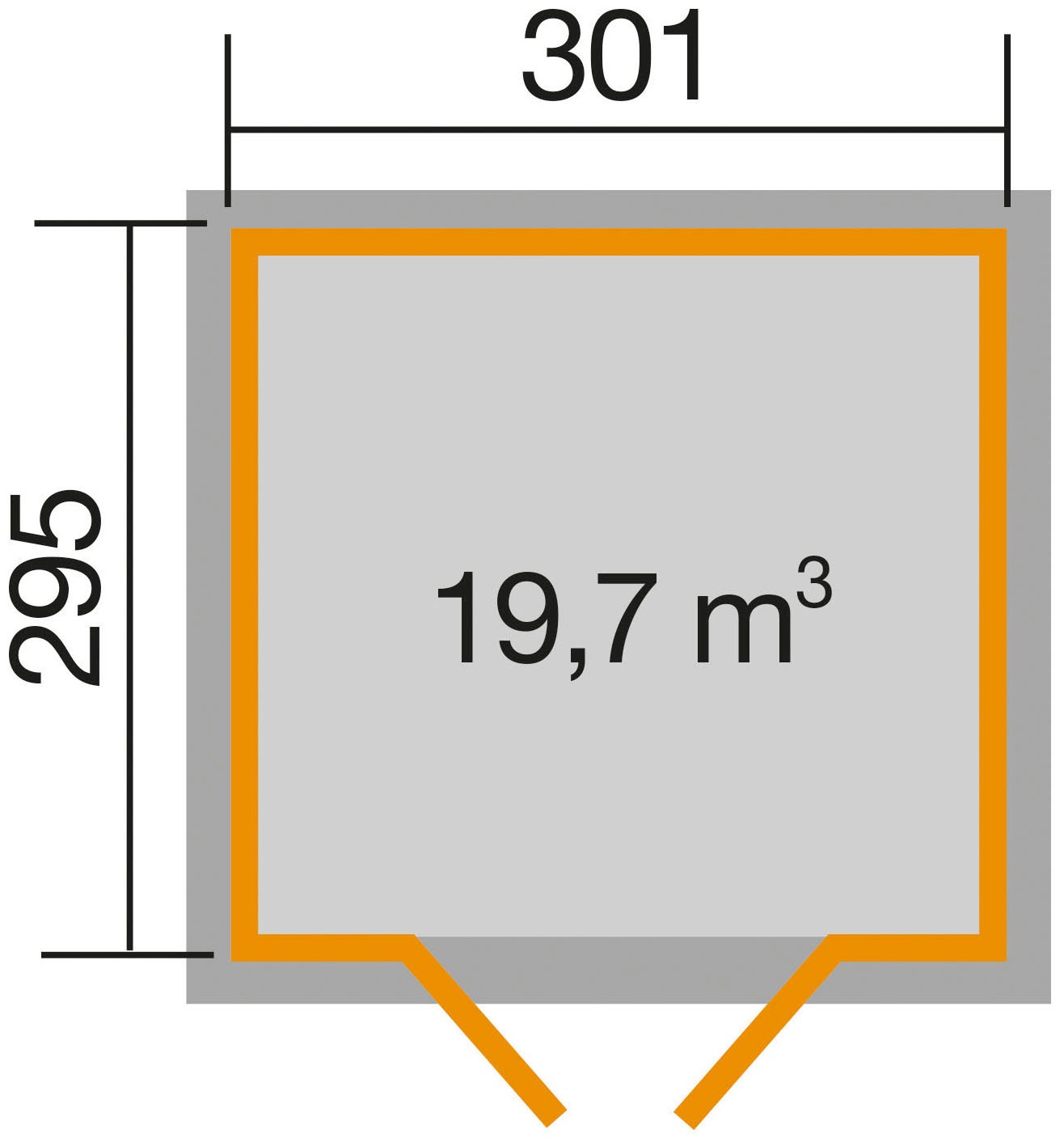 weka Gartenhaus »122 Gr.5«