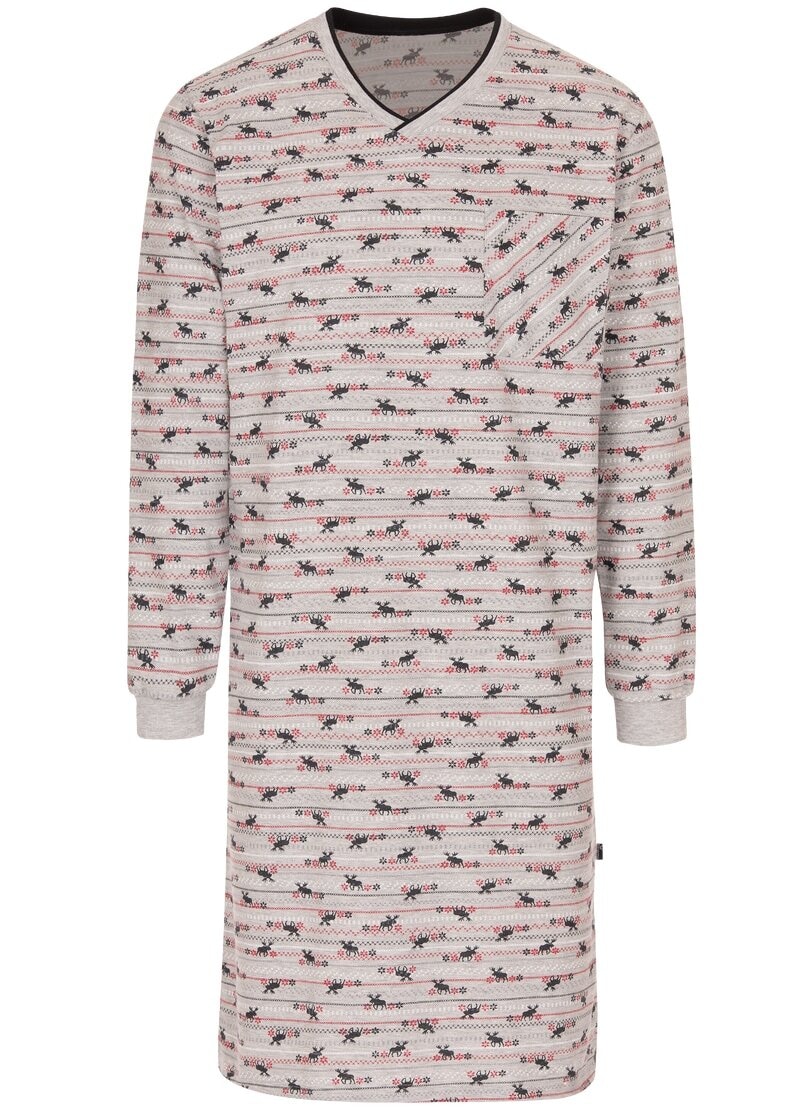 Trigema Pyjama »TRIGEMA Nachthemd mit Elch-Motiven« kaufen bei OTTO