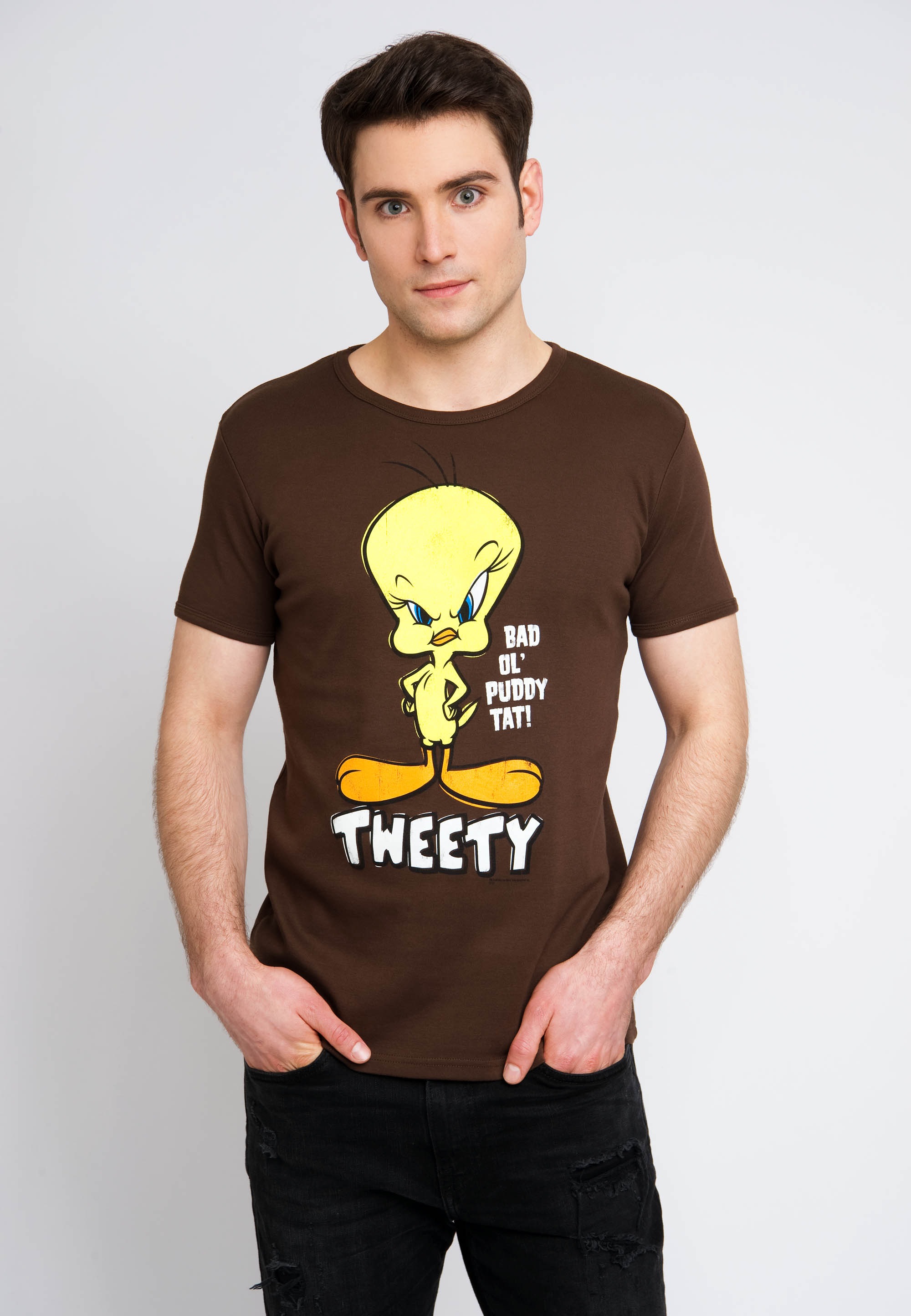 LOGOSHIRT T-Shirt mit Tweety-Frontprint