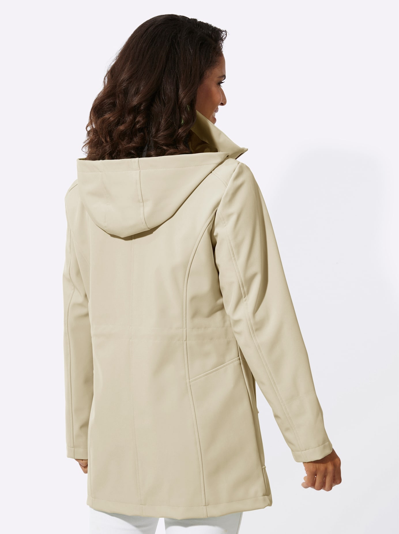 Casual Looks Softshelljacke, mit Kapuze