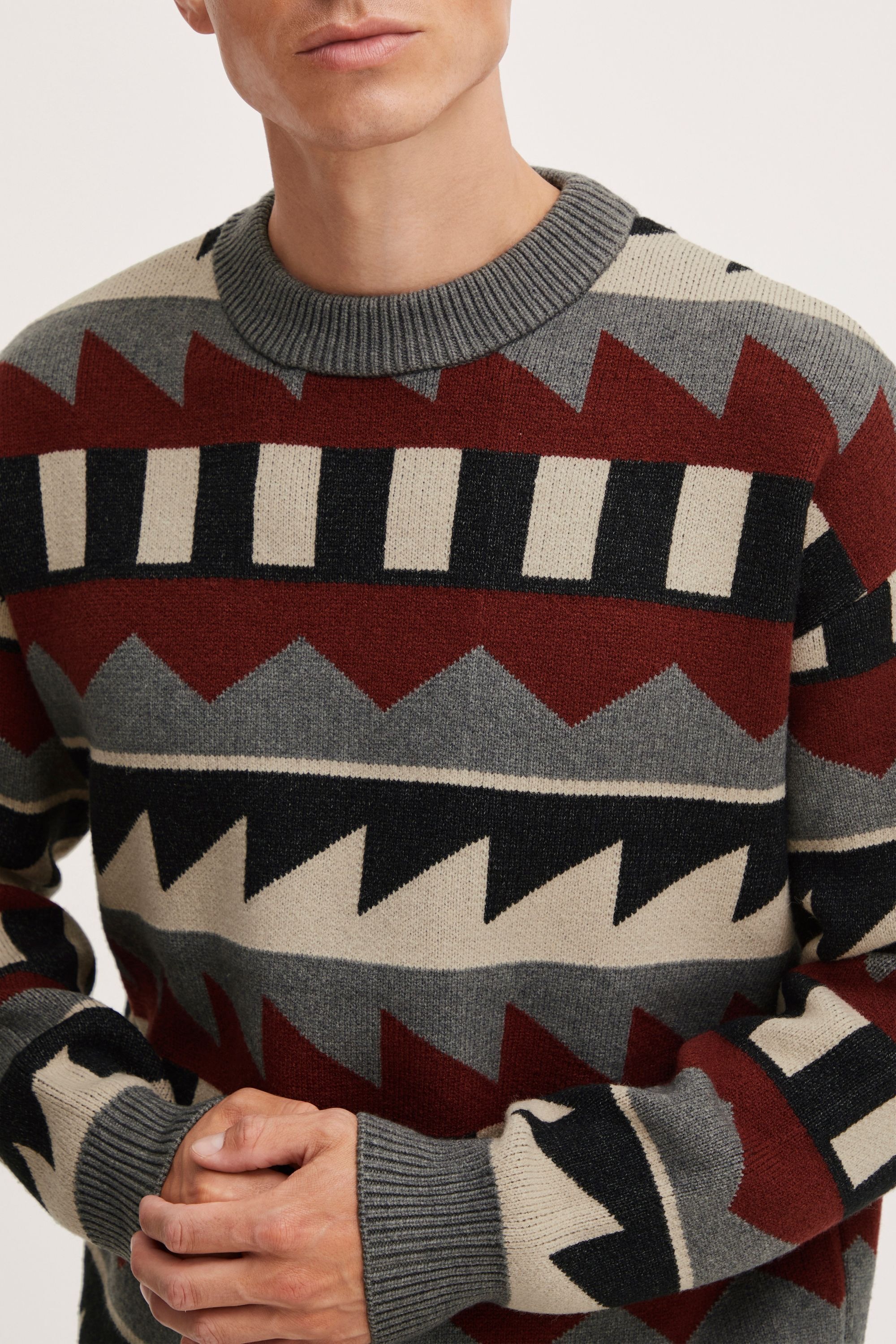 !Solid Strickfleece-Pullover »Strickpullover SDDeshan«