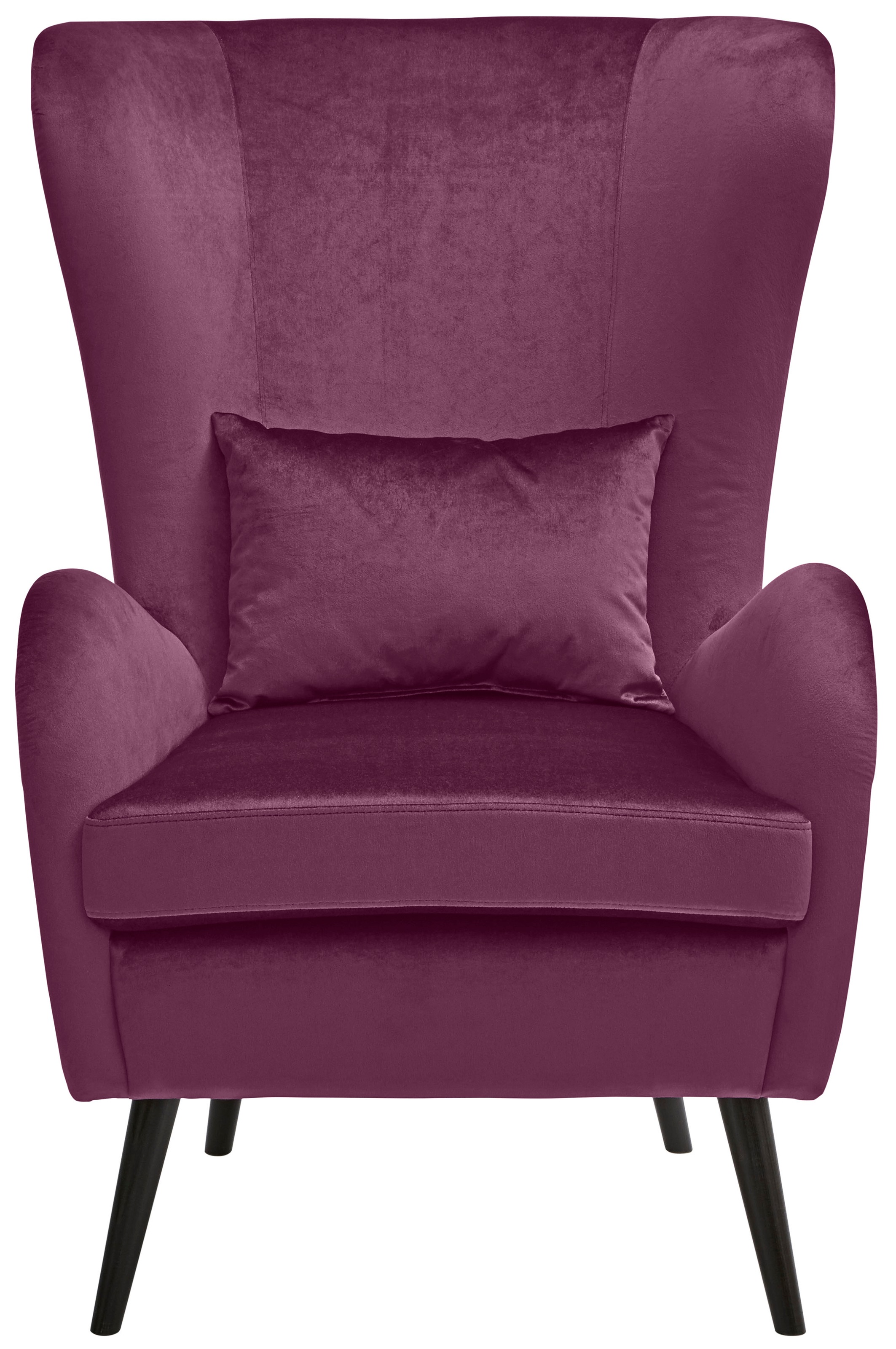 Guido Maria Kretschmer Home&Living Sessel »Salla«, wahlweise mit oder ohne Hocker; großer Sessel: Maße B/T/H: 78/94/118cm
