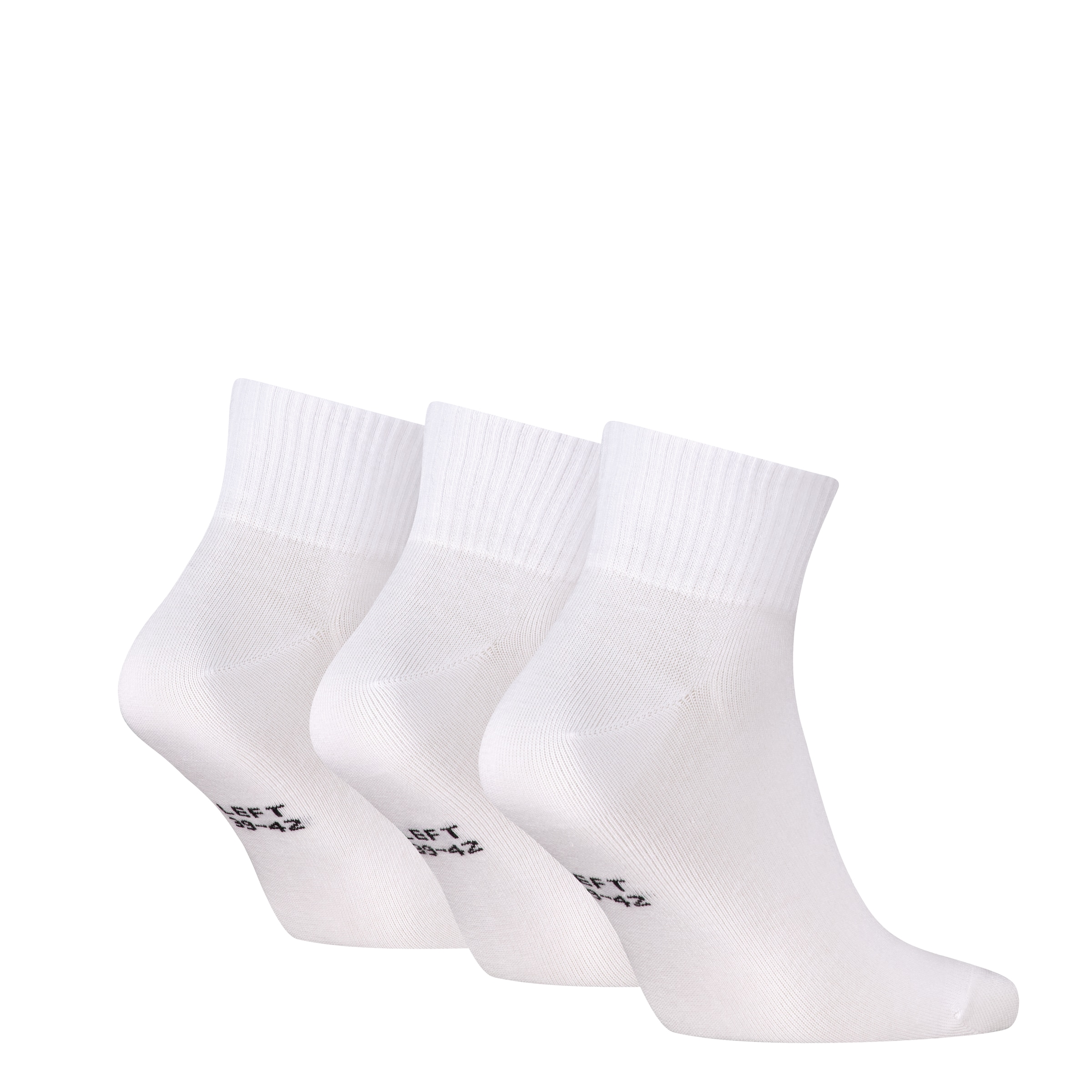 PUMA Kurzsocken »PUMA UNISEX LOGO QUARTER« 3 Paar tlg.