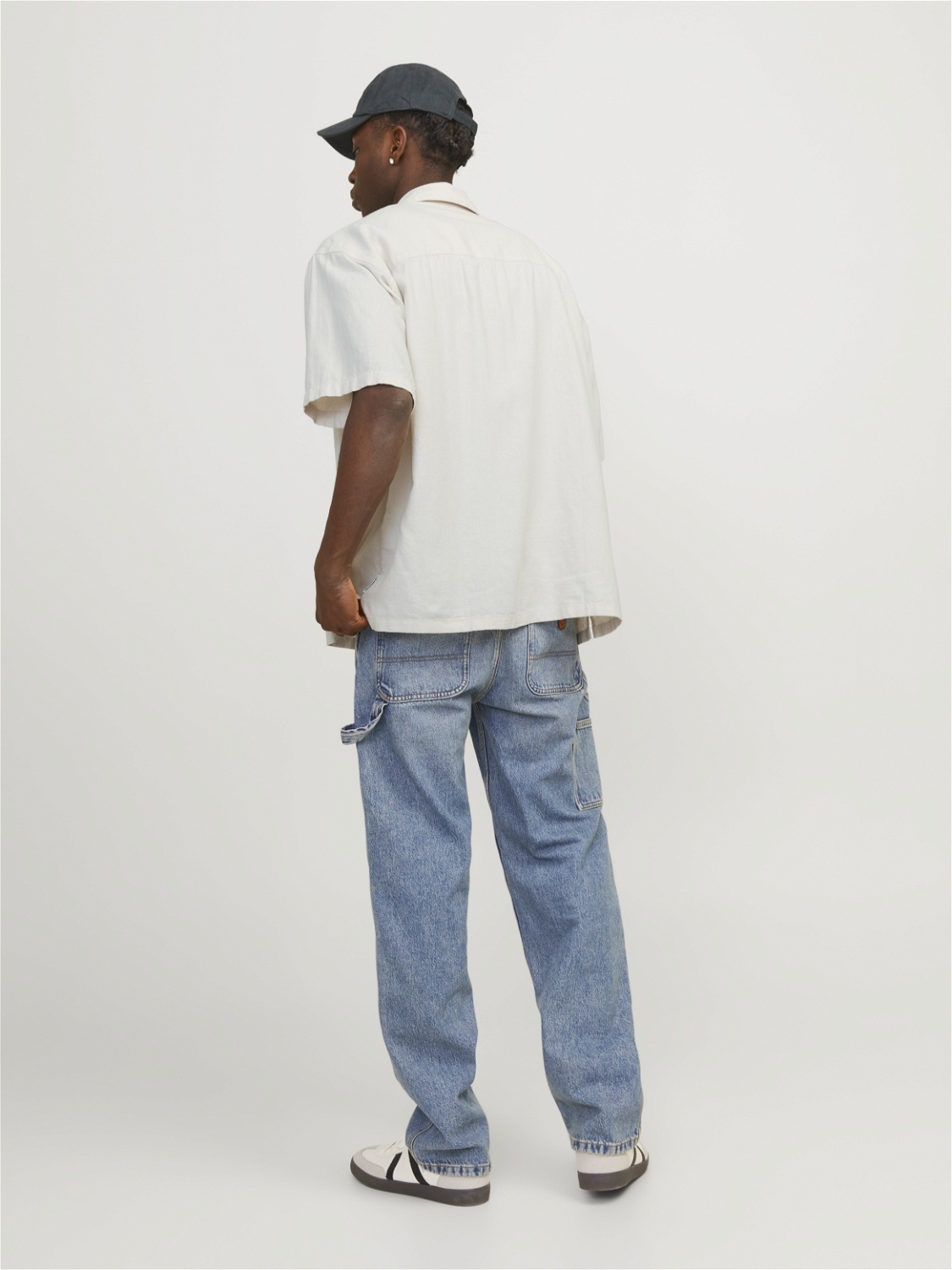 Jack & Jones Kurzarmhemd »JORFARO LINEN OVERSIZED SHIRT SS SN«