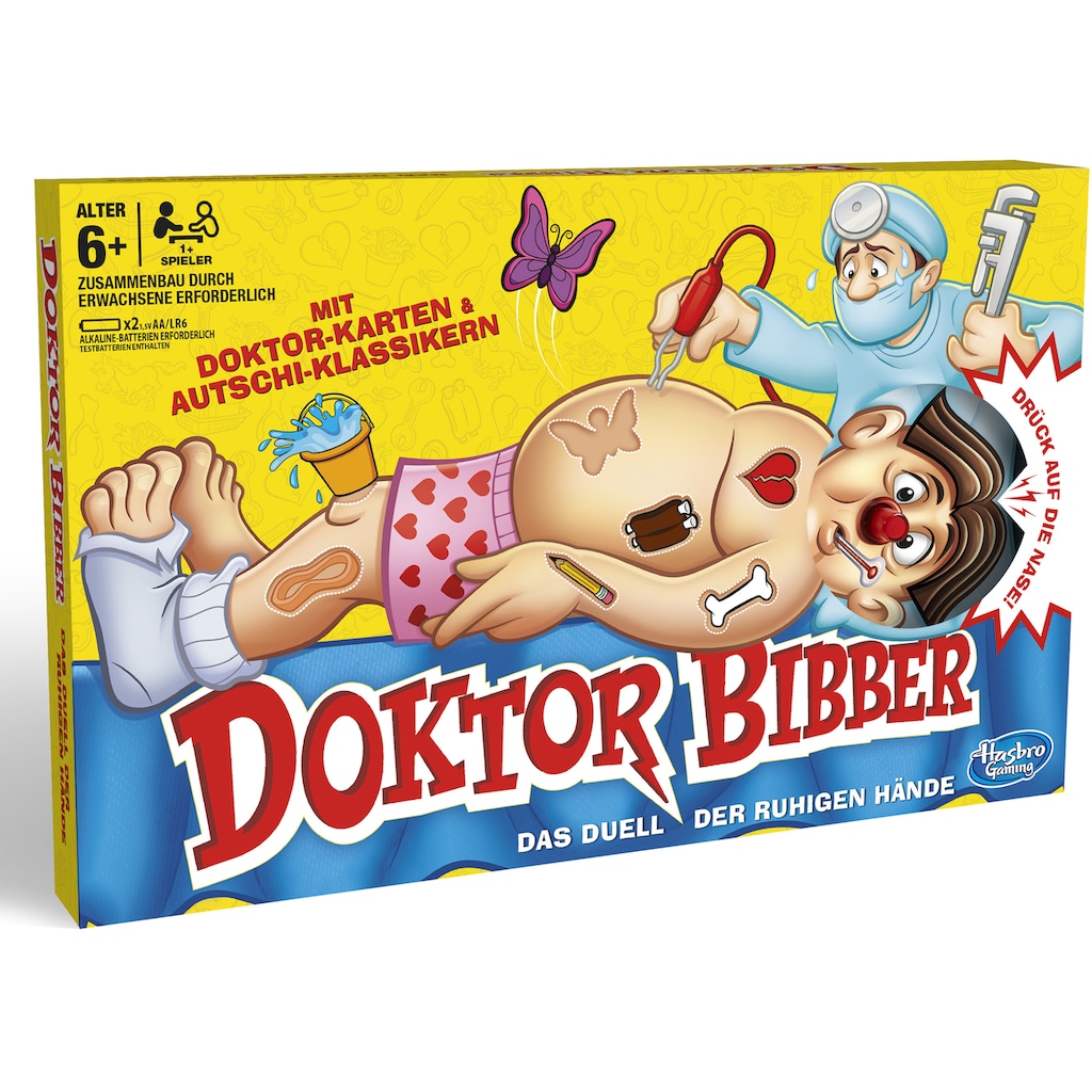 Hasbro Spiel »Hasbro Gaming, Doktor Bibber«, Made in Europe