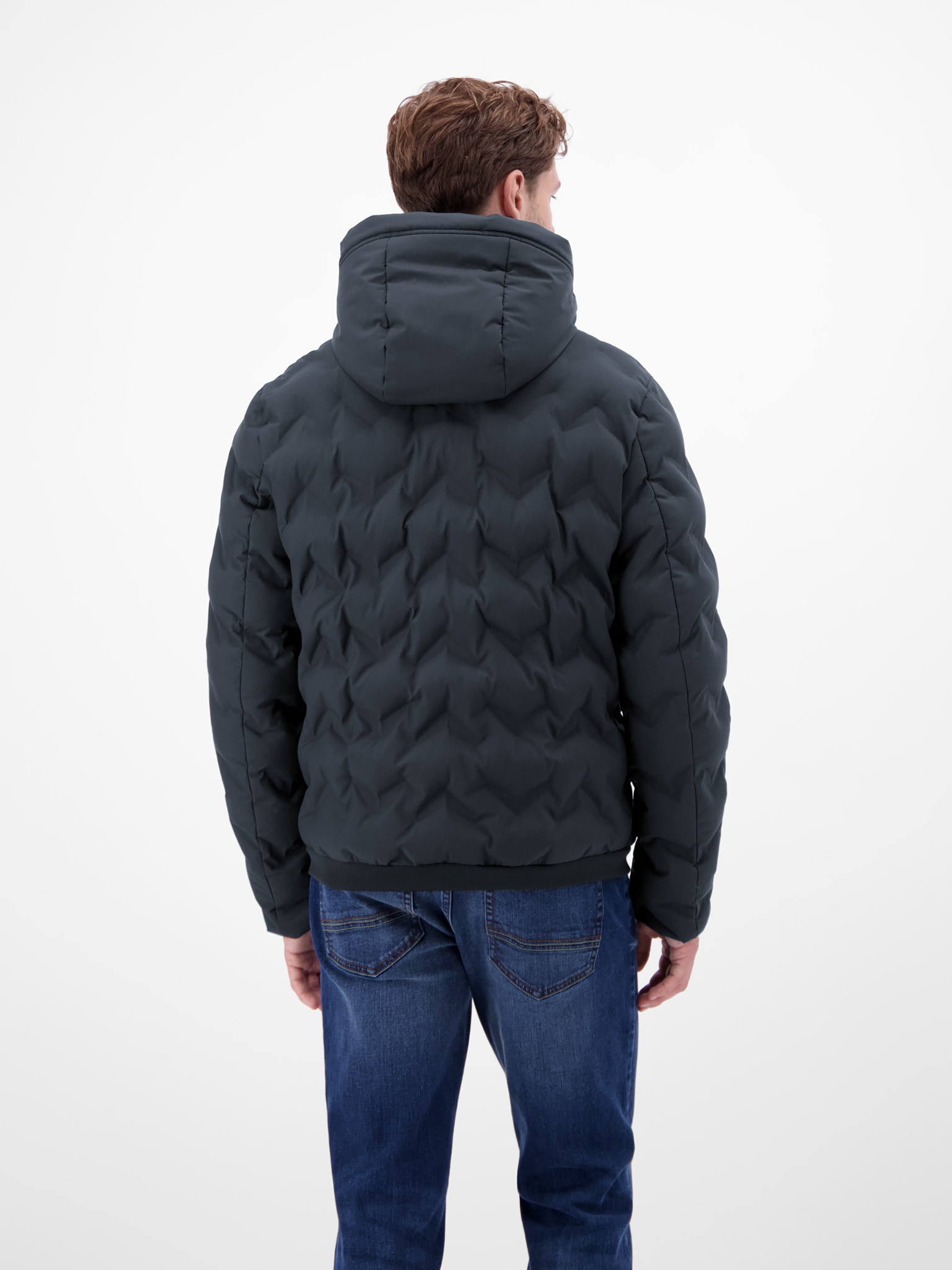 LERROS Steppjacke mit Kapuze mit Kapuze und Kordelzug