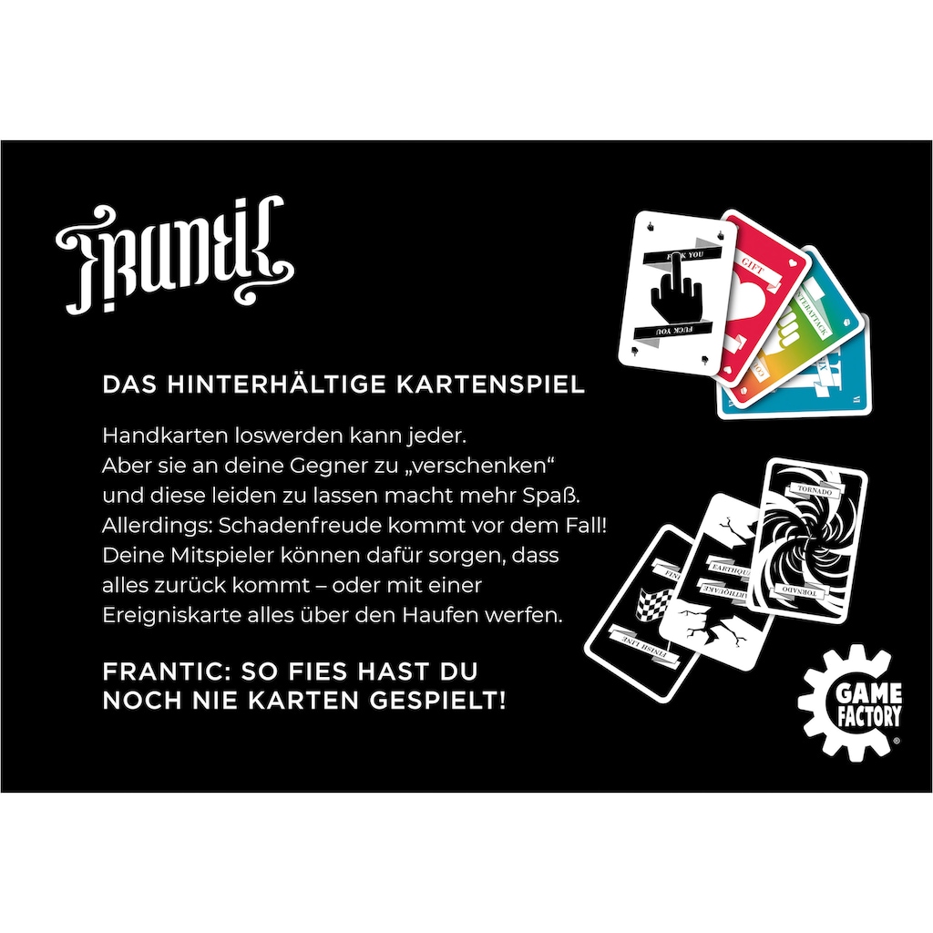 Game Factory Spiel »FRANTIC«