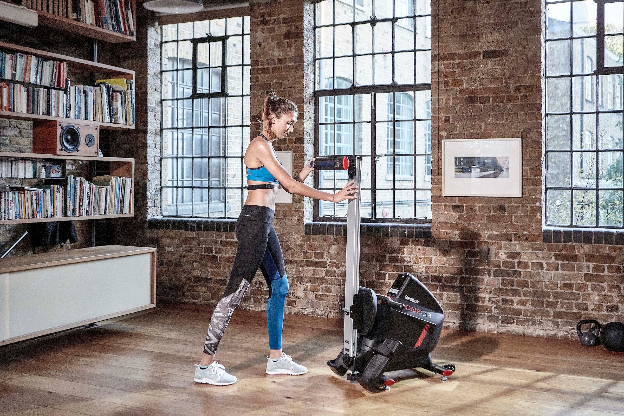 Reebok Rudergerät »GR One«, Rudermaschine, 16 Widerstandsstufen, elektronischer Widerstand