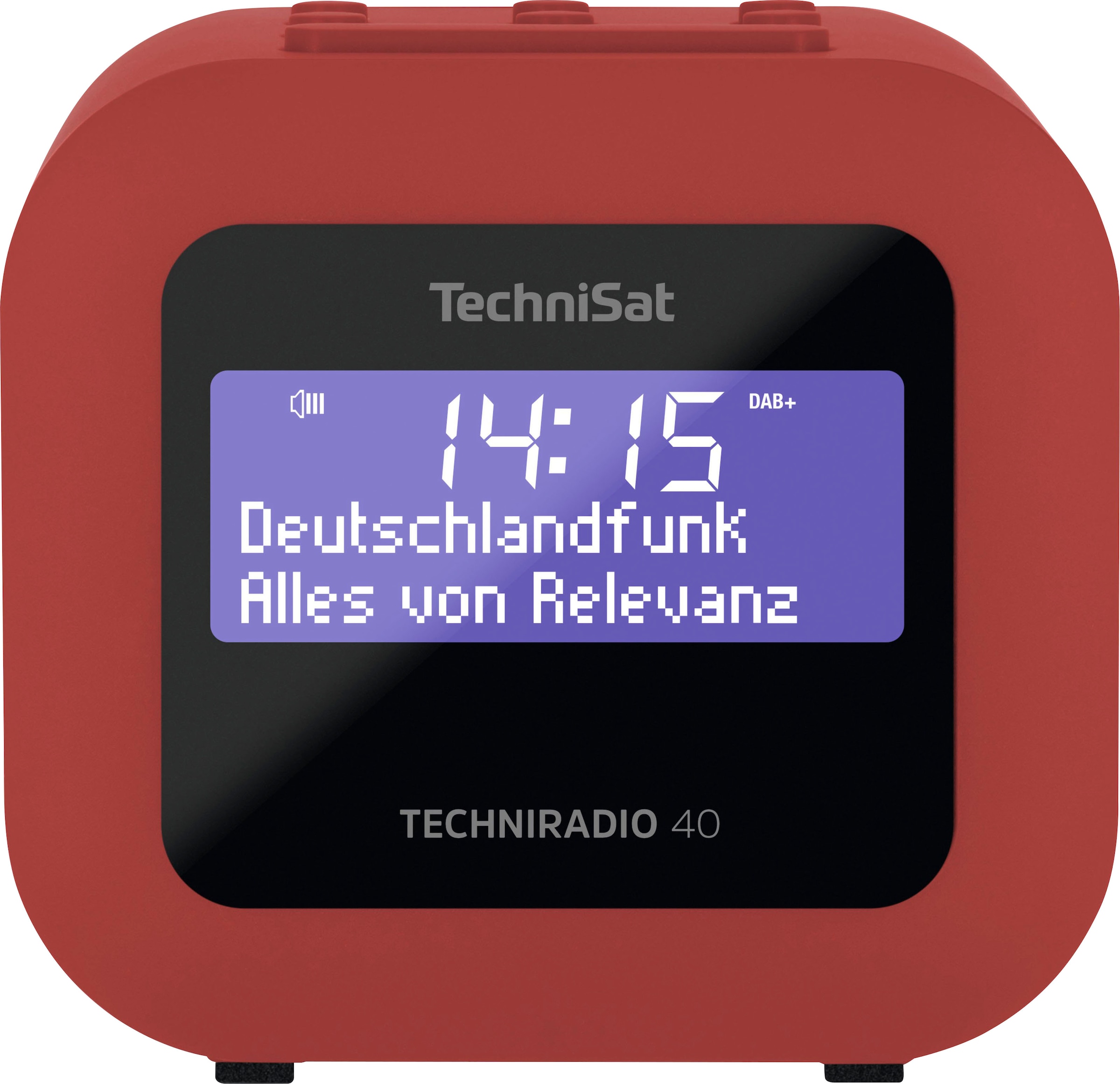 Uhrenradio »TECHNIRADIO 40«, (Digitalradio (DAB+)-UKW mit RDS 1,2 W)