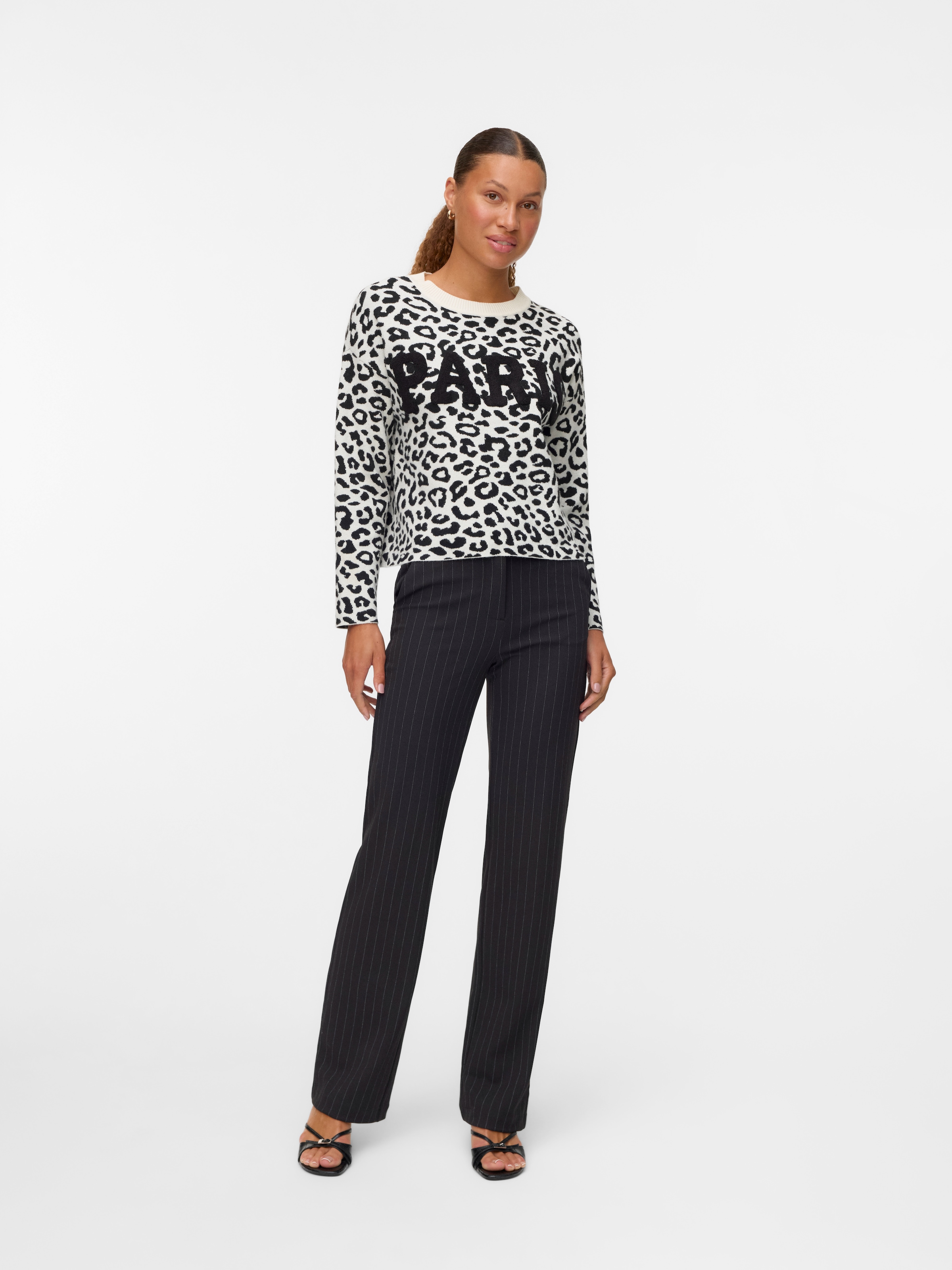 Vero Moda Strickpullover »VMTRES BIEN LS O-NECK PULLOVER«