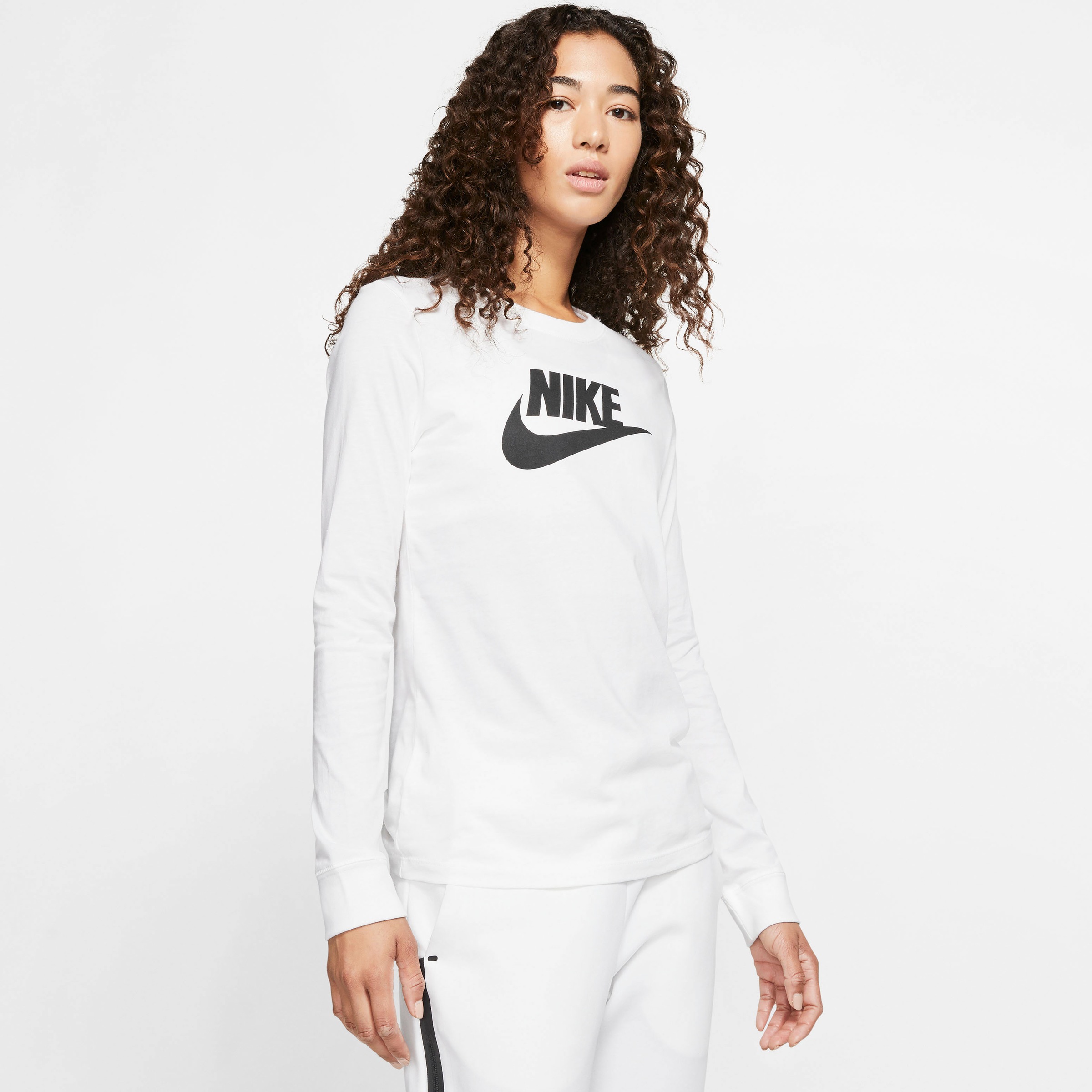 Nike Sportswear Langarmshirt »W NSW TEE ESSNTL LS ICON FTRA«
