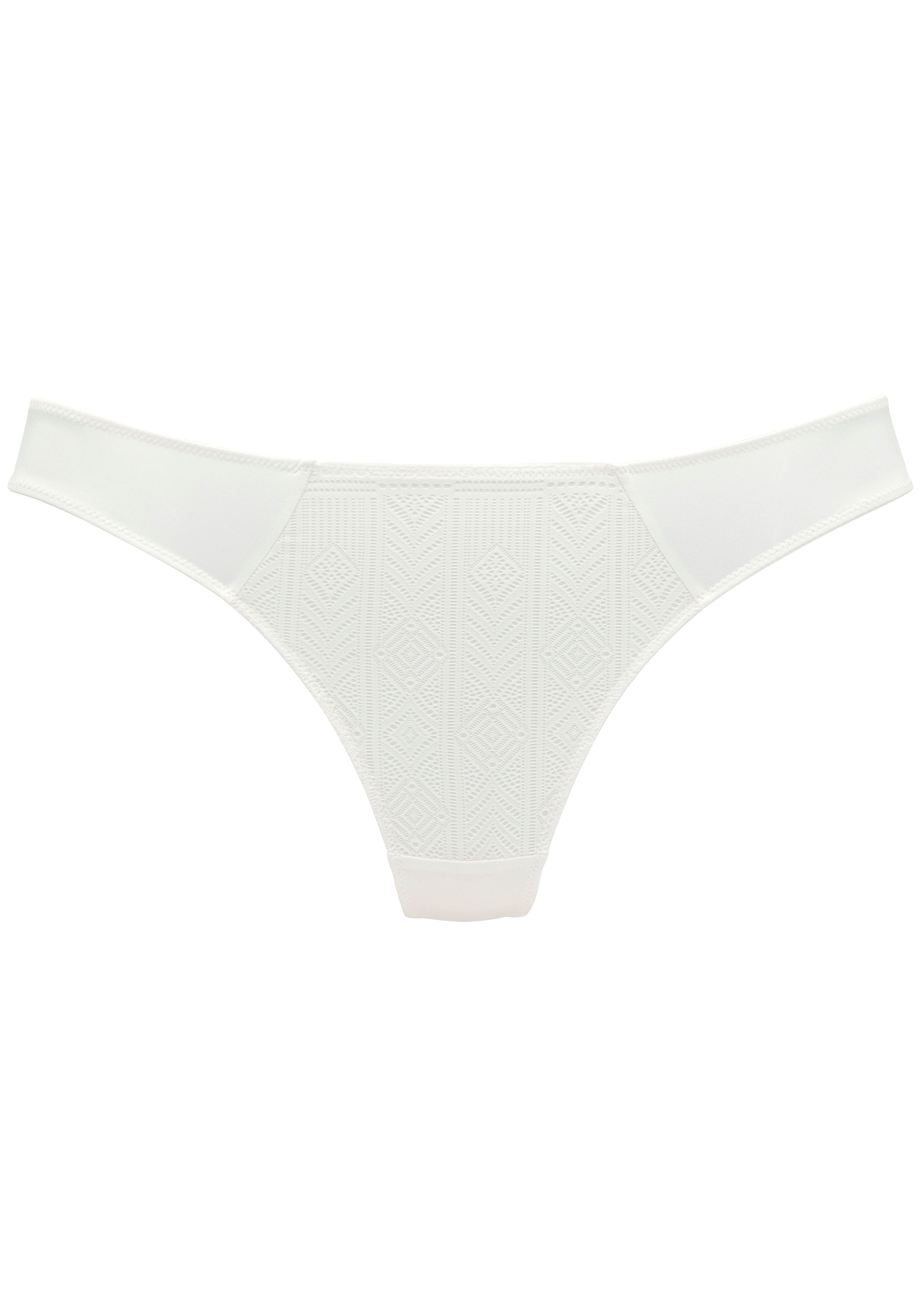 s.Oliver String »Fabienne«, aus feiner, graphischer Spitze