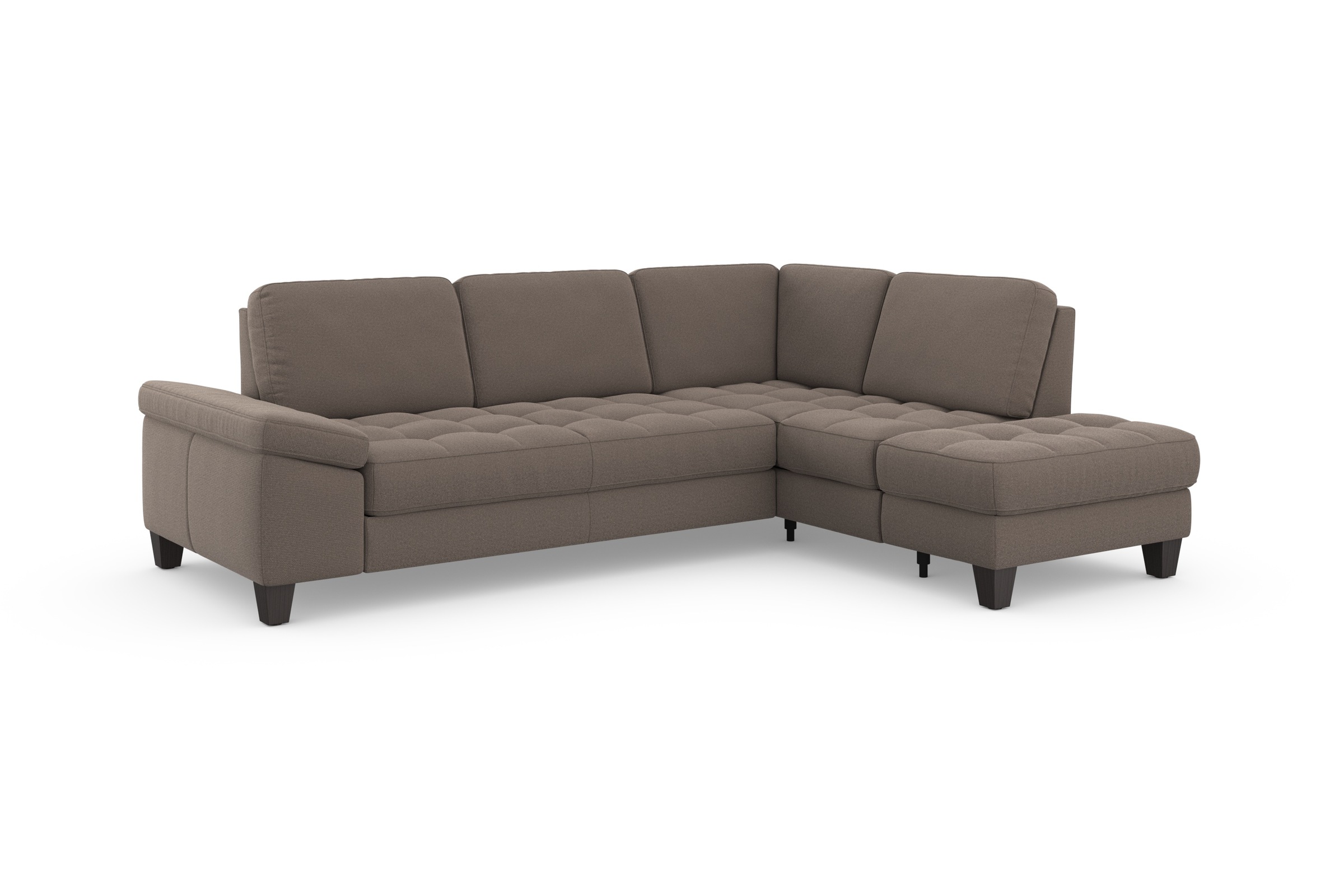 sit&more Ecksofa »Westham L-Form«, mit Ottomane, mit oder ohne Bettfunktion, Bettkasten, Verstellung