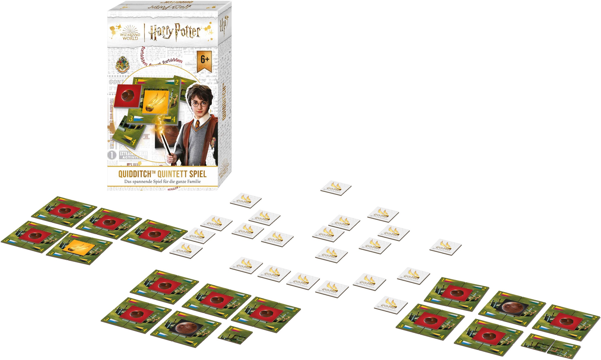 Noris Spiel »Harry Potter - Quidditch Quintett Spiel«, Made in Europe