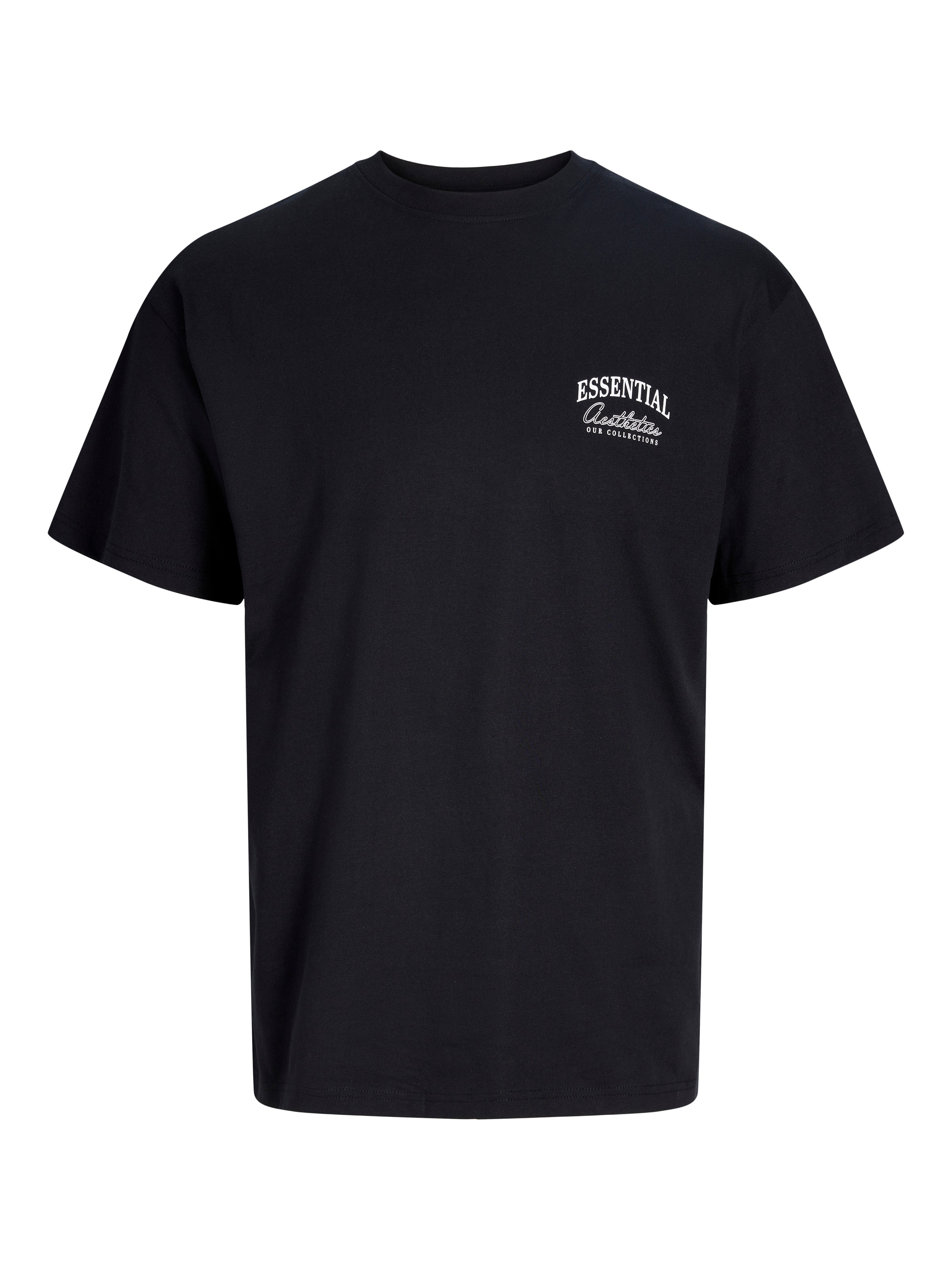 Jack & Jones Rundhalsshirt »JJEORGANIC RELAXED STUDIO TEE SS O-NECK« Baumwolle, relaxed fit