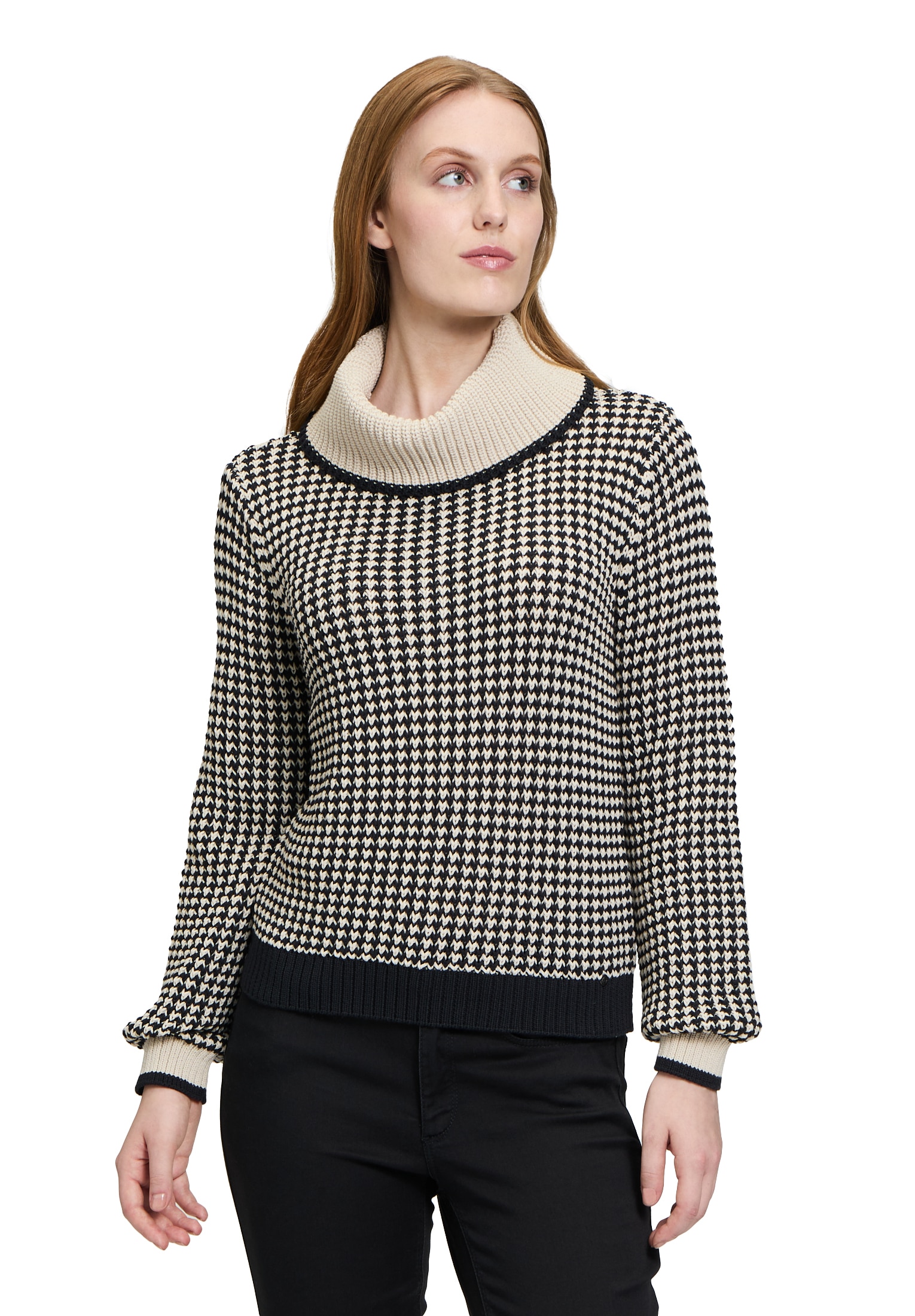 Betty&Co Strickpullover »Strickpullover mit Kragen«