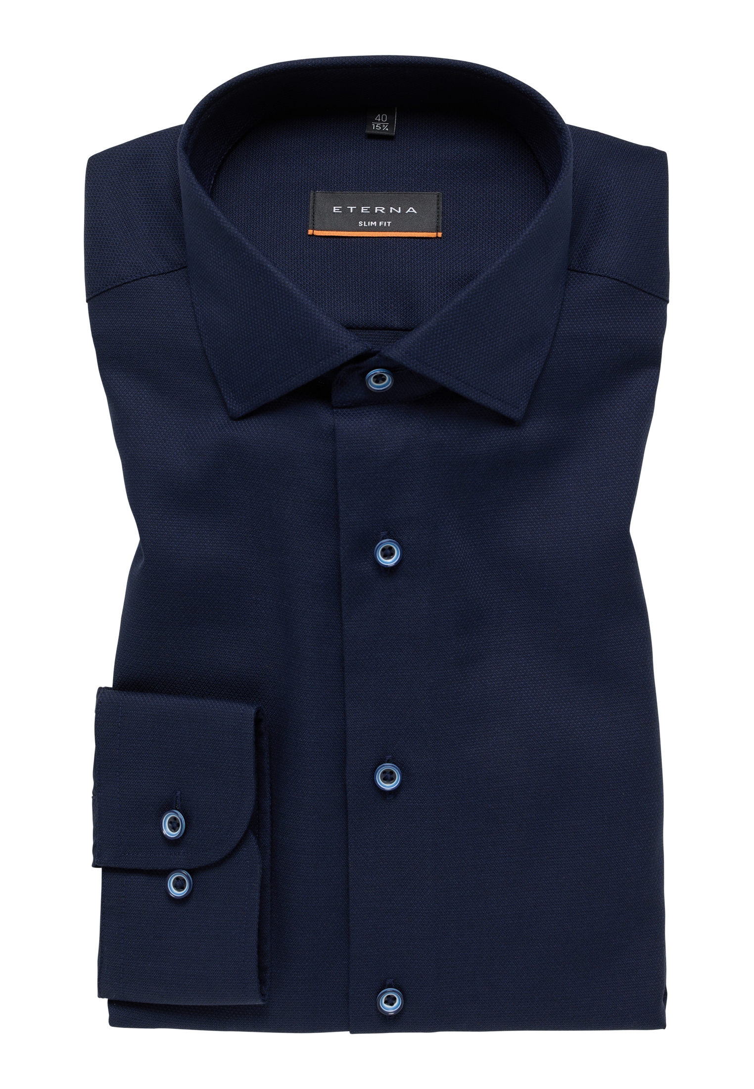 Eterna Langarmhemd »SLIM FIT«, NON IRON (bügelfrei)