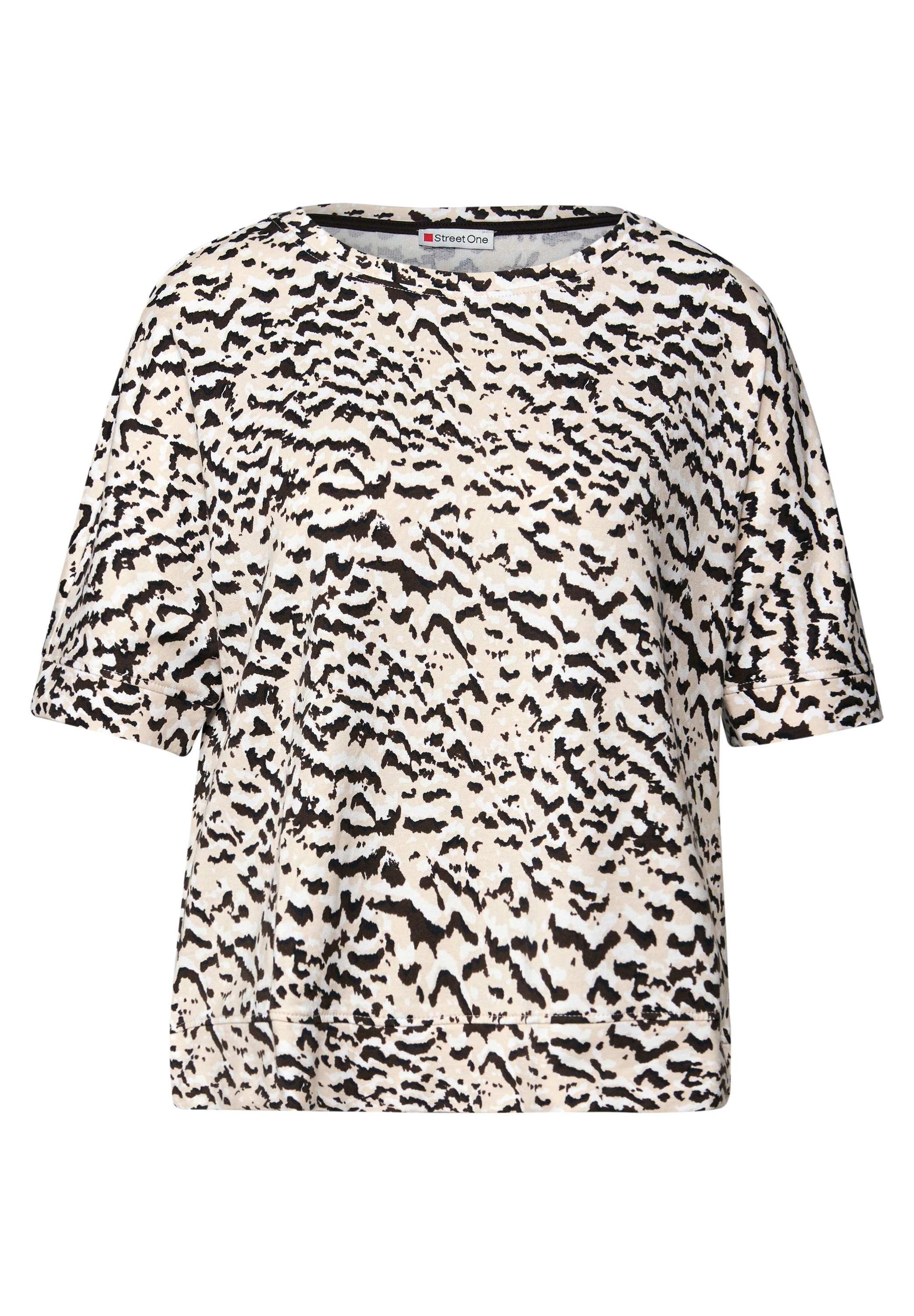STREET ONE T-Shirt, mit All-Over Print