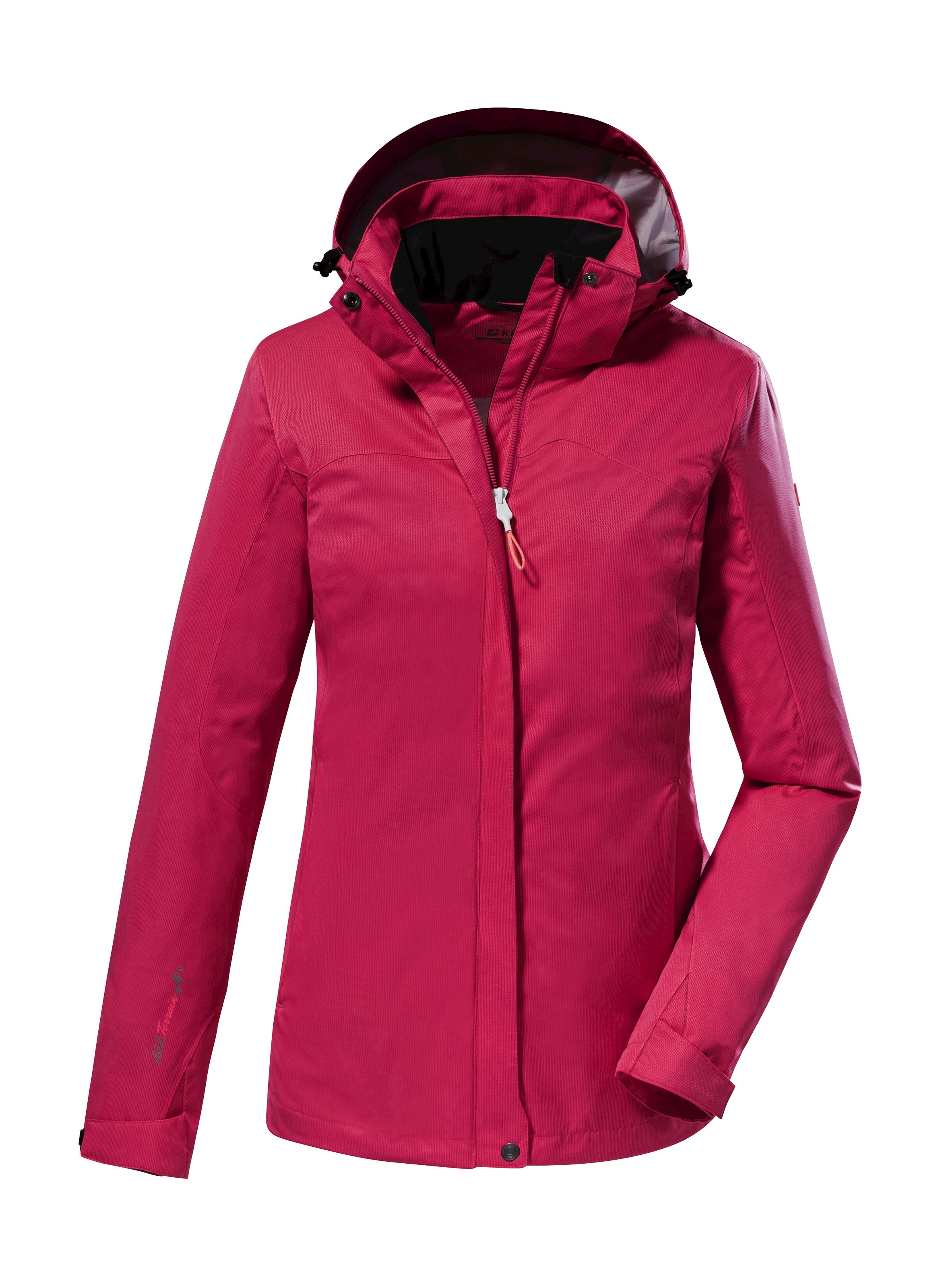 Killtec Women's Functioneel Jack Met Capuchon, Opvouwbaar KOS 15 WMN Jckt Rose 42 38276 000 753997657